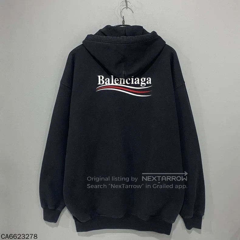 Balenciaga Balenciaga Embroidered Logo Coke Sweatshirt Size US S / EU 44-46 / 1 - 2 Thumbnail
