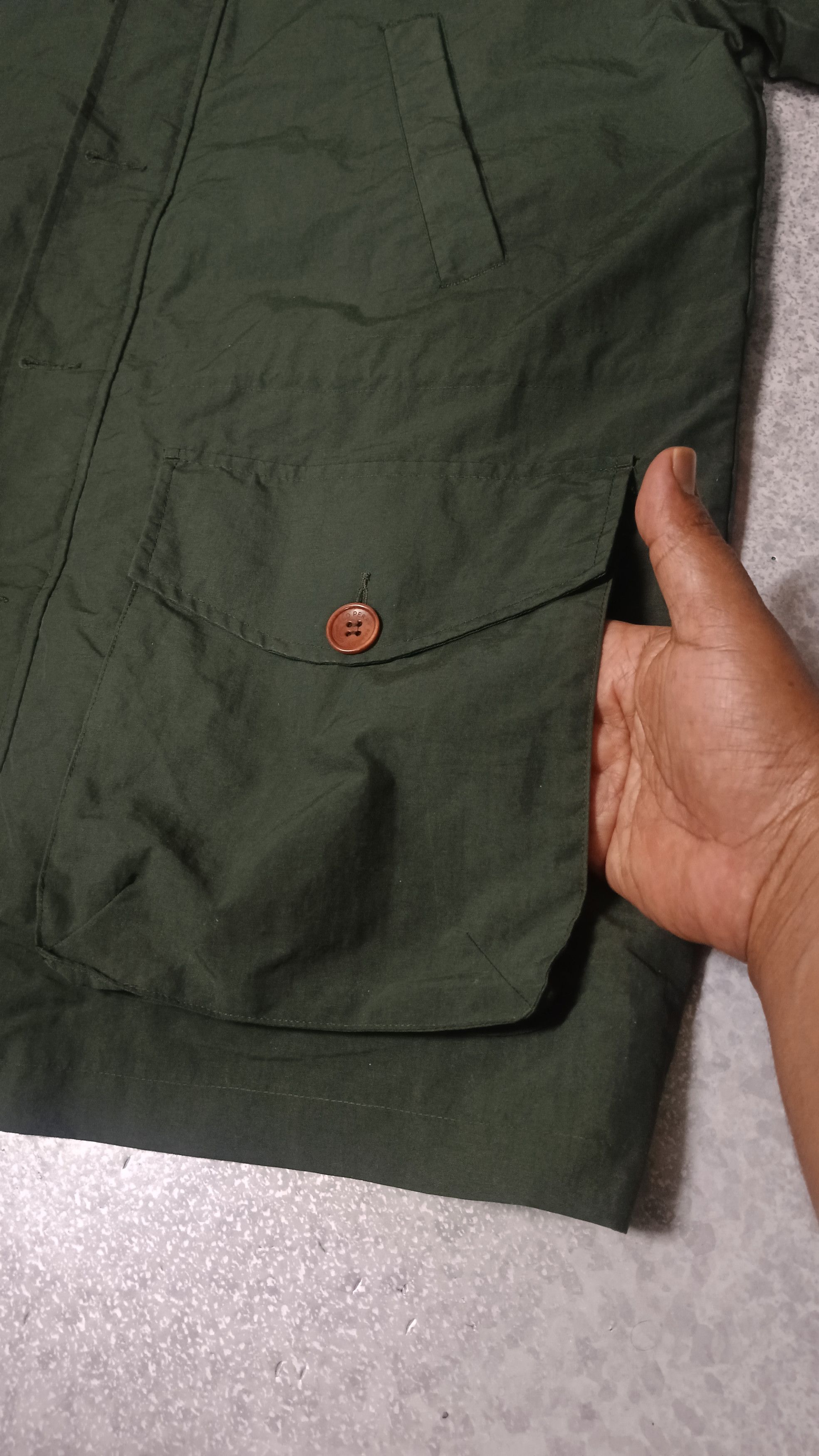 Fred Perry 💥 Fred Perry Green Army Parka Very Rare Size US L / EU 52-54 / 3 - 8 Thumbnail