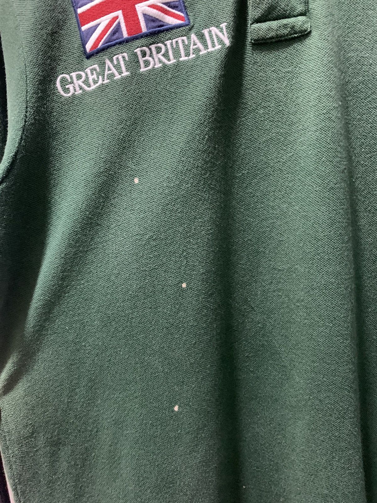 Polo Ralph Lauren Vintage Polo Ralph Lauren Great Britain Shirt Size US L / EU 52-54 / 3 - 17 Thumbnail