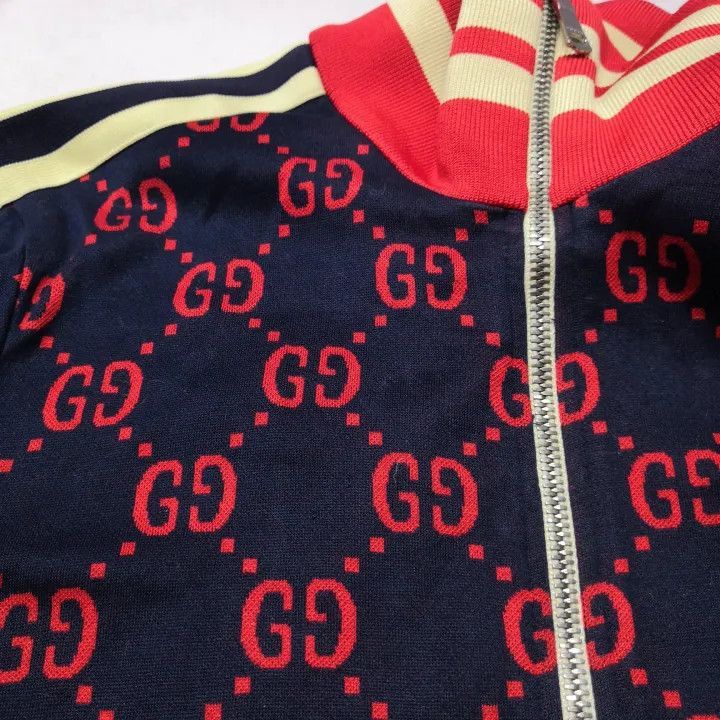 Gucci Gucci Gucci Classic GG Zip-up Jacket for Men -2506 Size US S / EU 44-46 / 1 - 7 Thumbnail