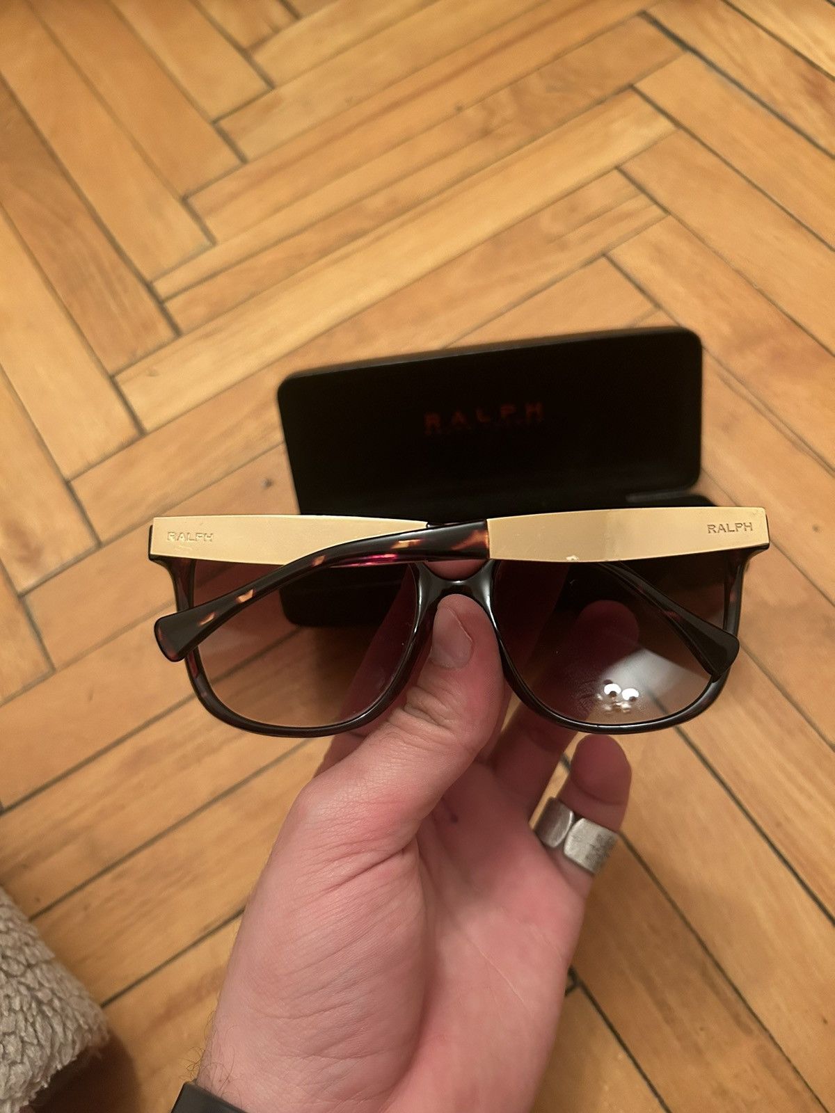 Ralph Lauren Ralph Lauren RA5173 vintage sunglasses with leather case Size ONE SIZE - 3 Thumbnail