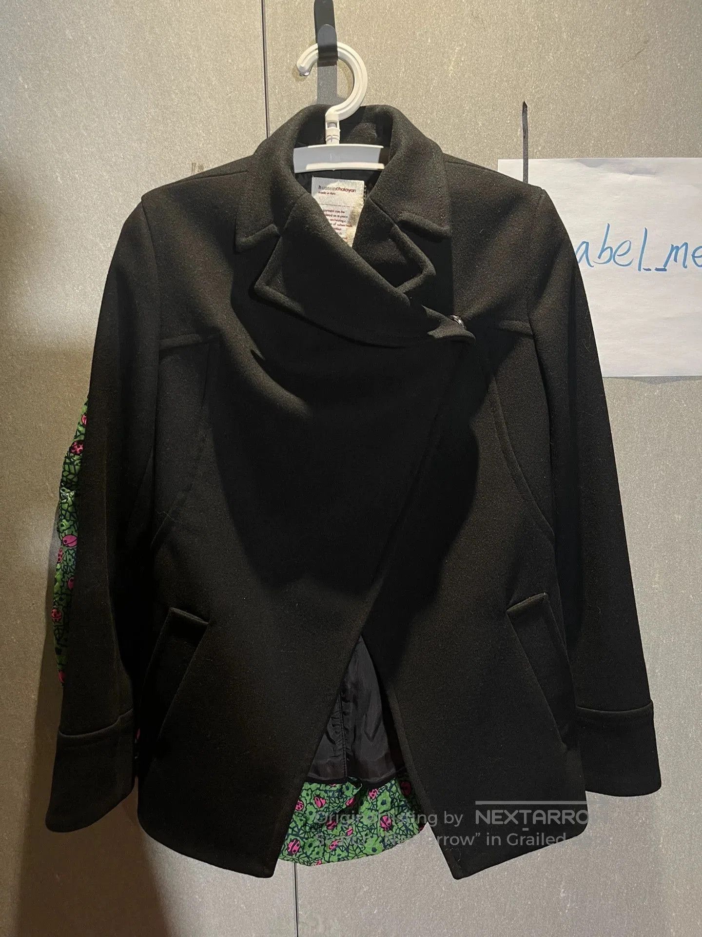 Hussein Chalayan stylish black blazer by hussein chalayan. Size US M / EU 48-50 / 2 - 1 Thumbnail
