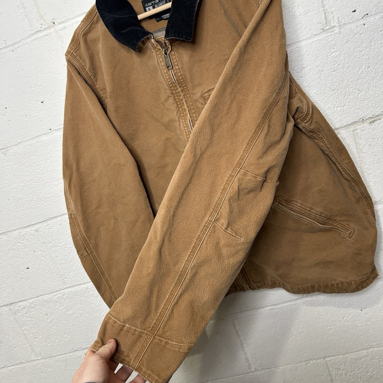 Carhartt Carhartt Re-Engineered Rugged Flex Detroit Jacket “Brown” Size US XL / EU 56 / 4 - 4 Thumbnail