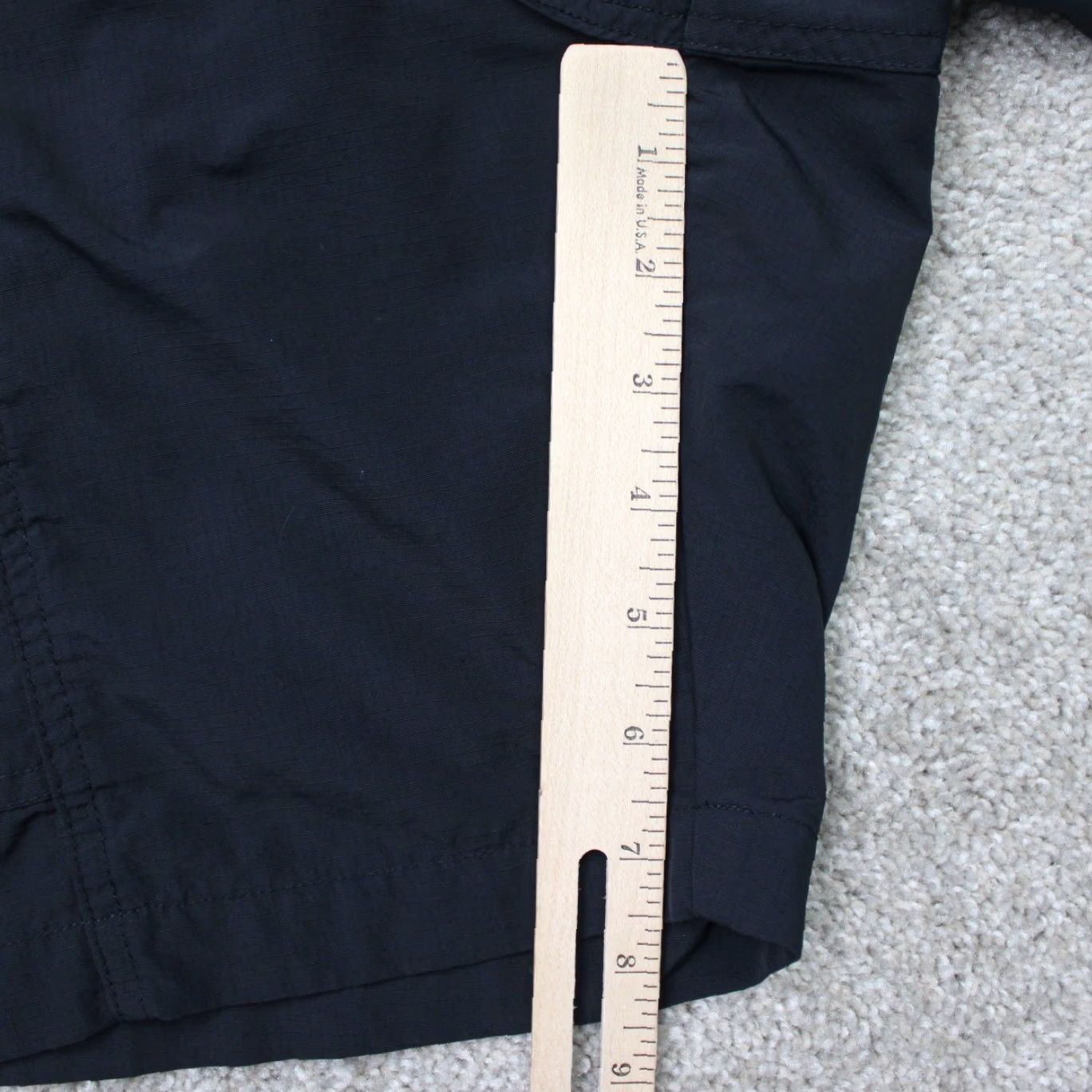 Eddie Bauer Eddie Bauer Shorts Mens Large Black Ripstop Tech Belted Cargo Vented Nylon Shortes? Size US 33 - 4 Thumbnail