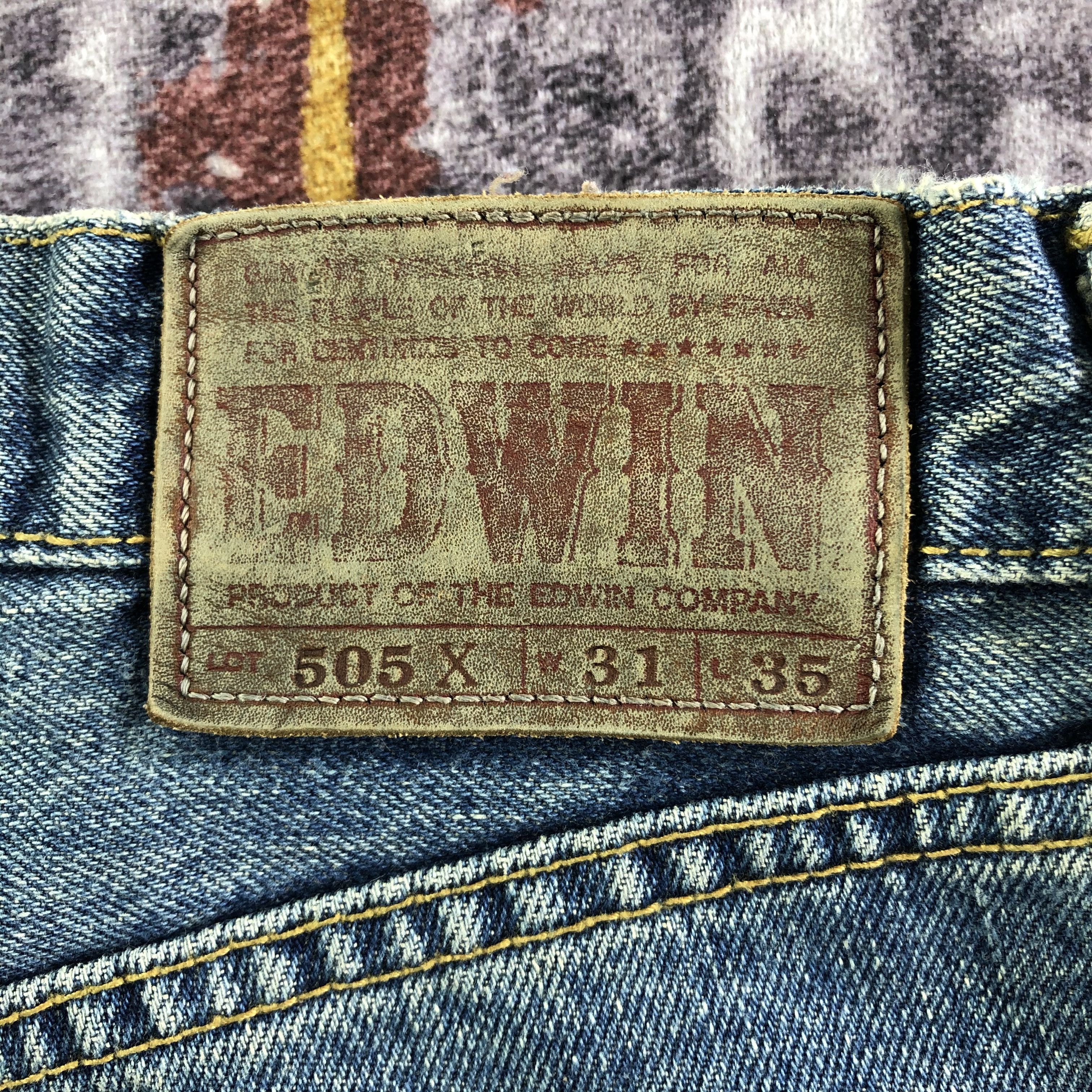 Edwin Vintage Edwin 505 Selvedge Jeans-JM3589 Size US 31 - 6 Thumbnail
