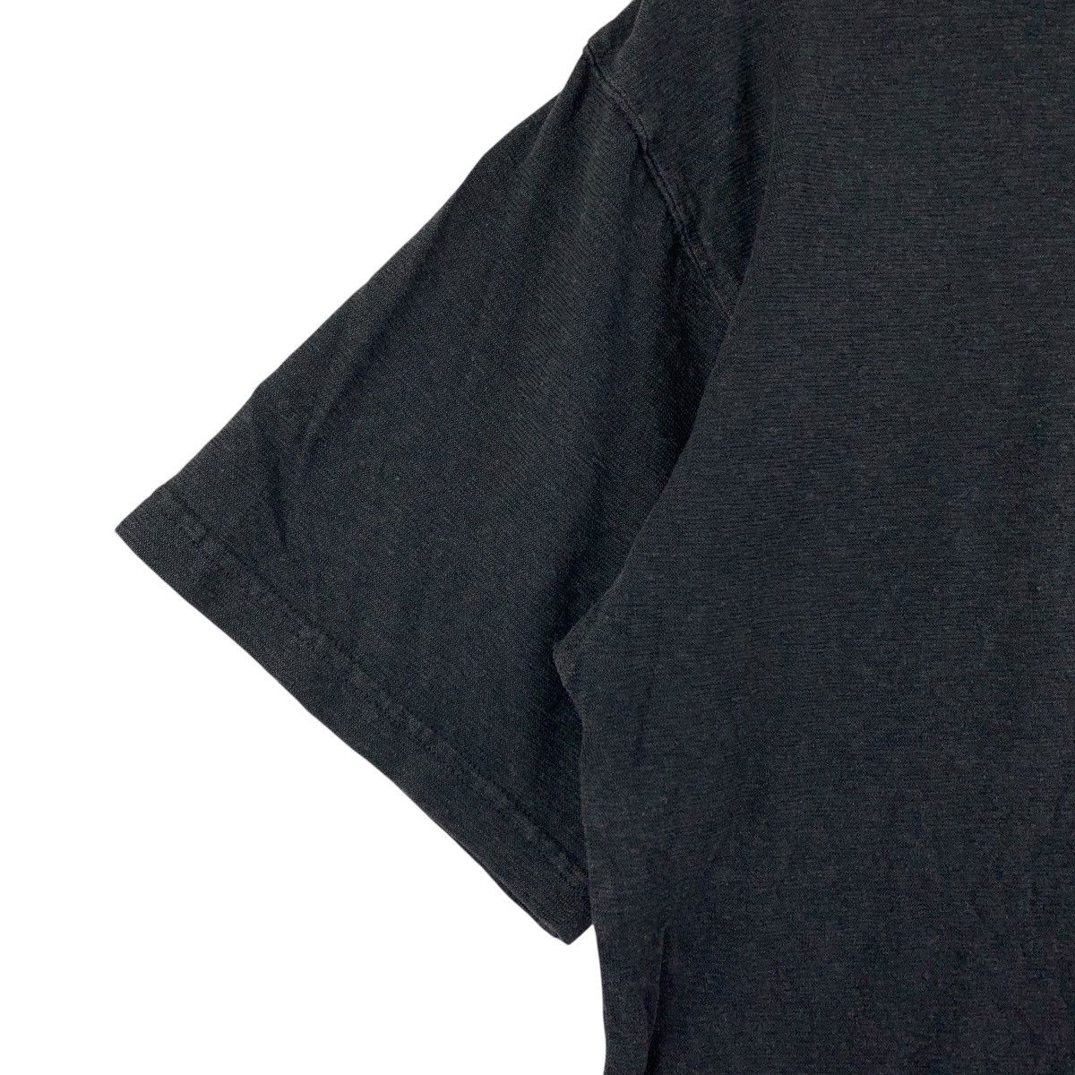 Manastash × Vintage Vintage MANASTASH black on black centre logo embroidery tee Size US M / EU 48-50 / 2 - 6 Thumbnail
