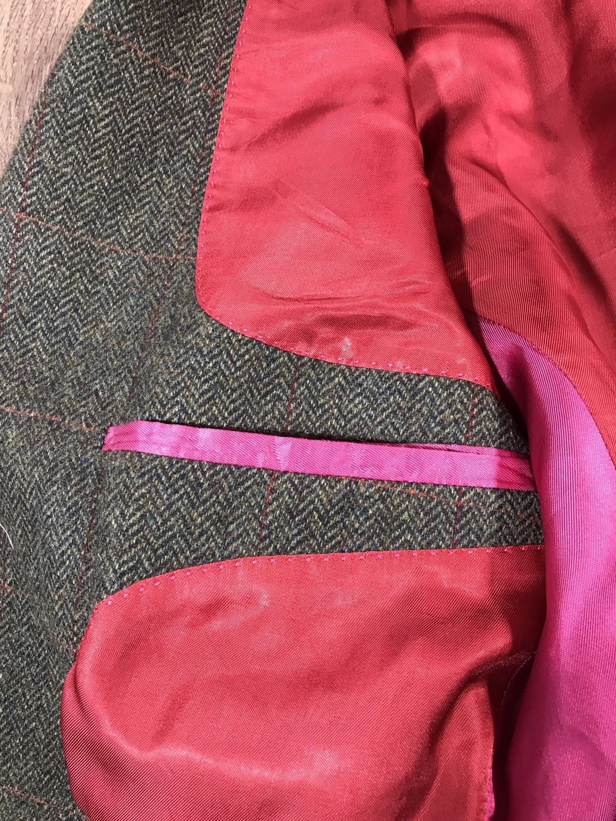 Thomas Pink × Vintage Vintage Thomas Pink Wool Jacket Men’s UK 34 EUR 44 Size 34R - 11 Thumbnail