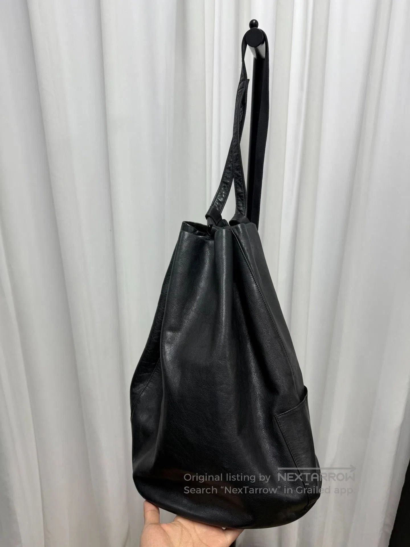 Y's Yohji Yamamoto Y's Leather Bucket Bag. Size ONE SIZE - 2 Thumbnail