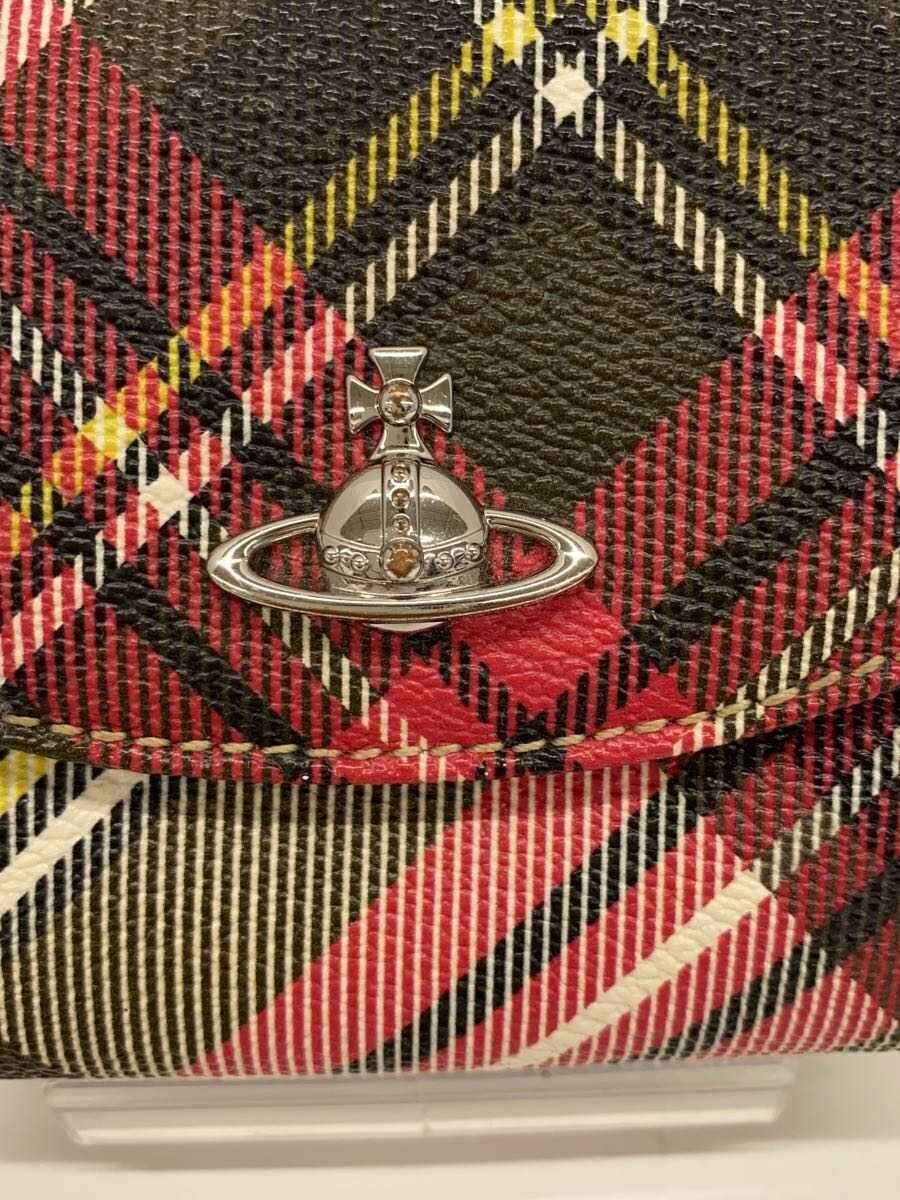 Vivienne Westwood Plaid Orb Leather Wallet Size ONE SIZE - 3 Thumbnail