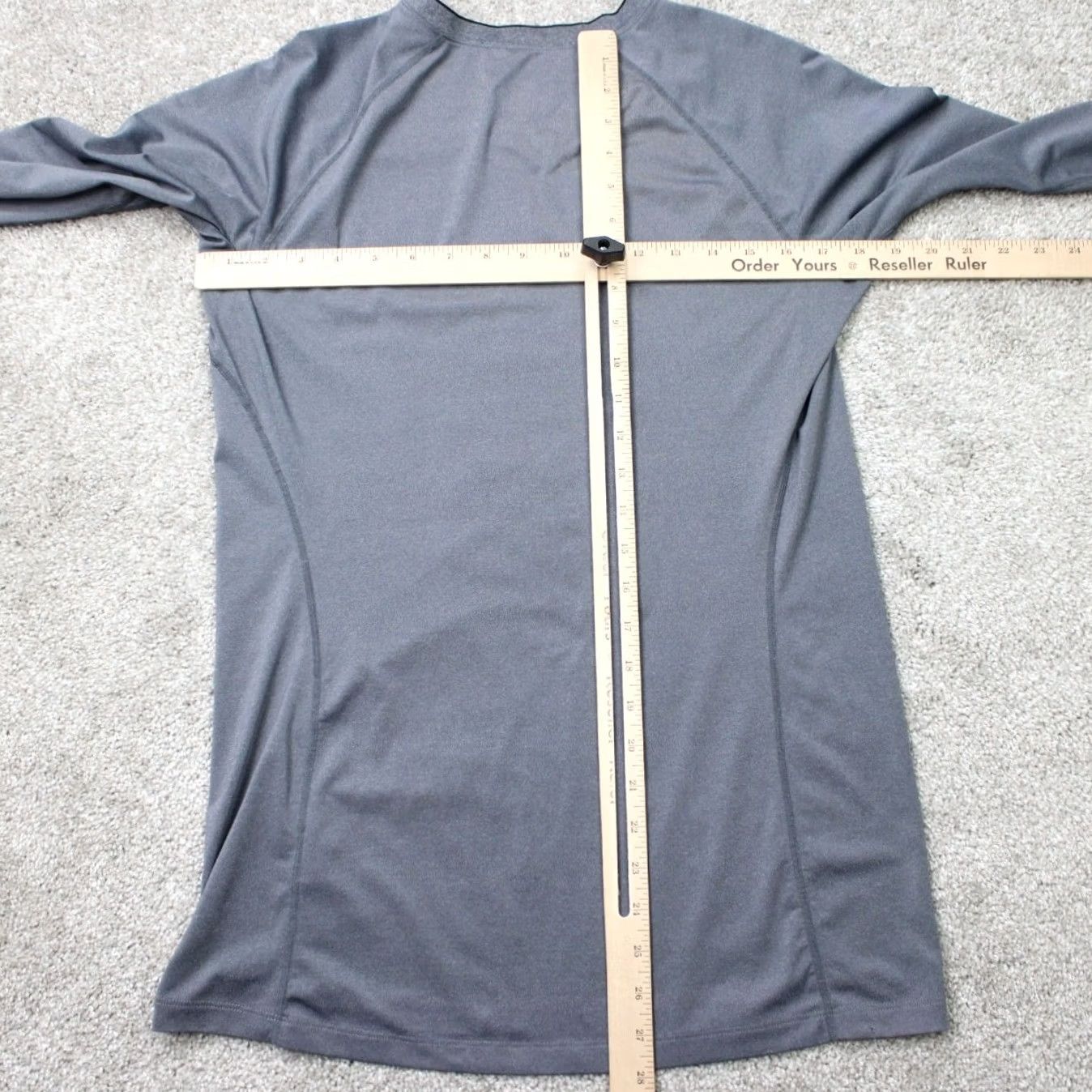 Nike Nike Pro Combat Shirt Mens Large Gray Dri-Fit Long Sleeve Gym Workout Shirt Size US L / EU 52-54 / 3 - 7 Thumbnail