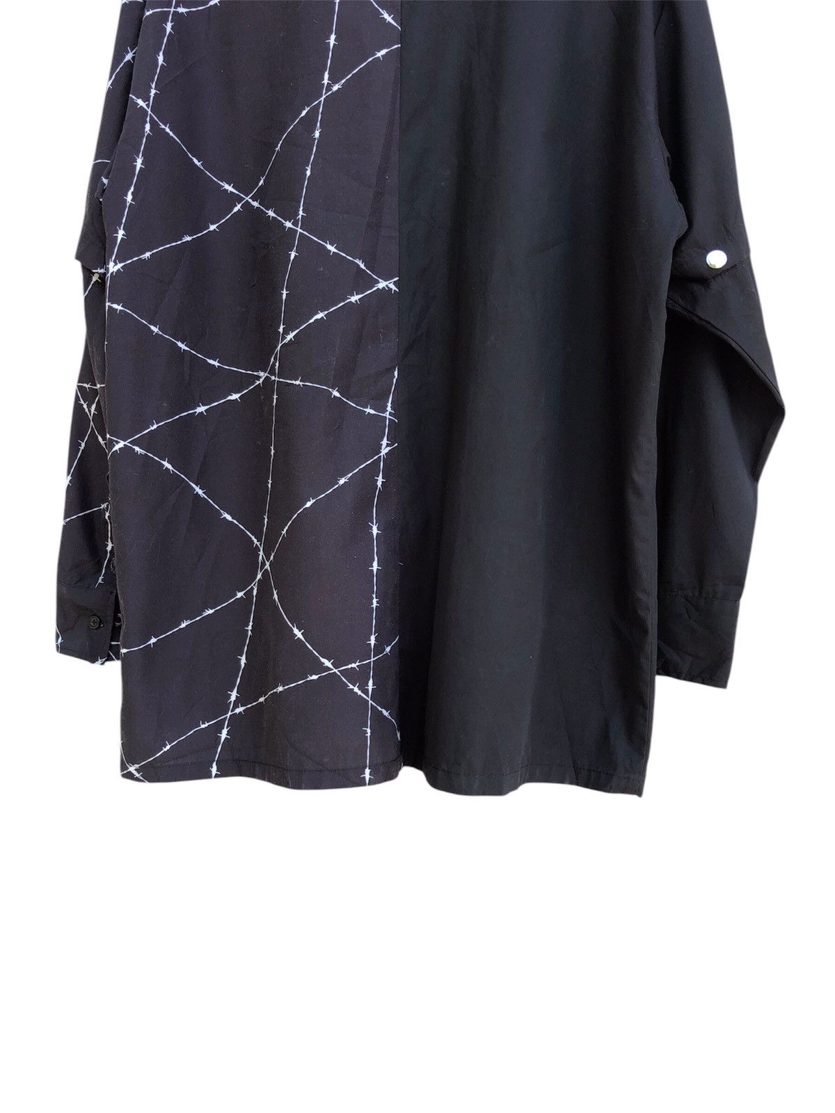 If Six Was Nine Japanese Brand Listen Flavor Wired Zipper Button Up Shirt Size US L / EU 52-54 / 3 - 8 Thumbnail