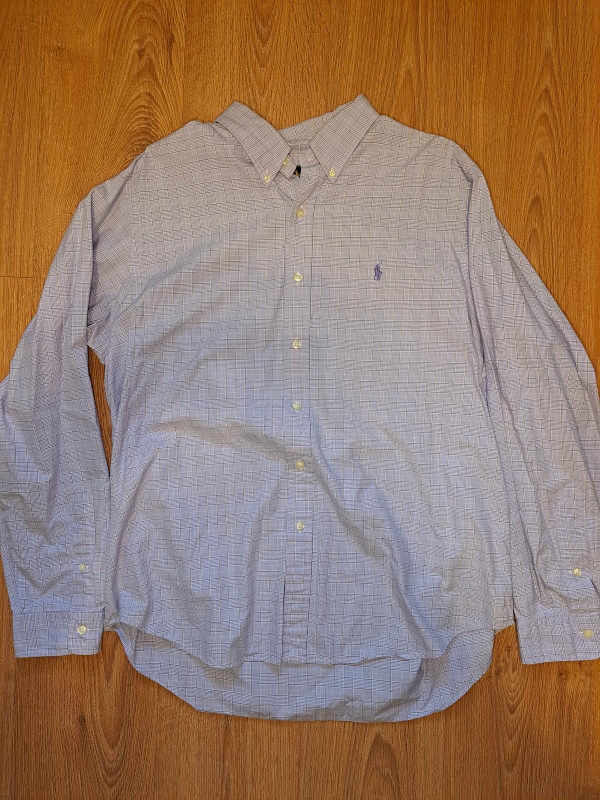 Polo Ralph Lauren Polo Ralph Lauren Button Up Dress Shirt Mens XL Purple Plaid Size US XL / EU 56 / 4 - 1 Thumbnail