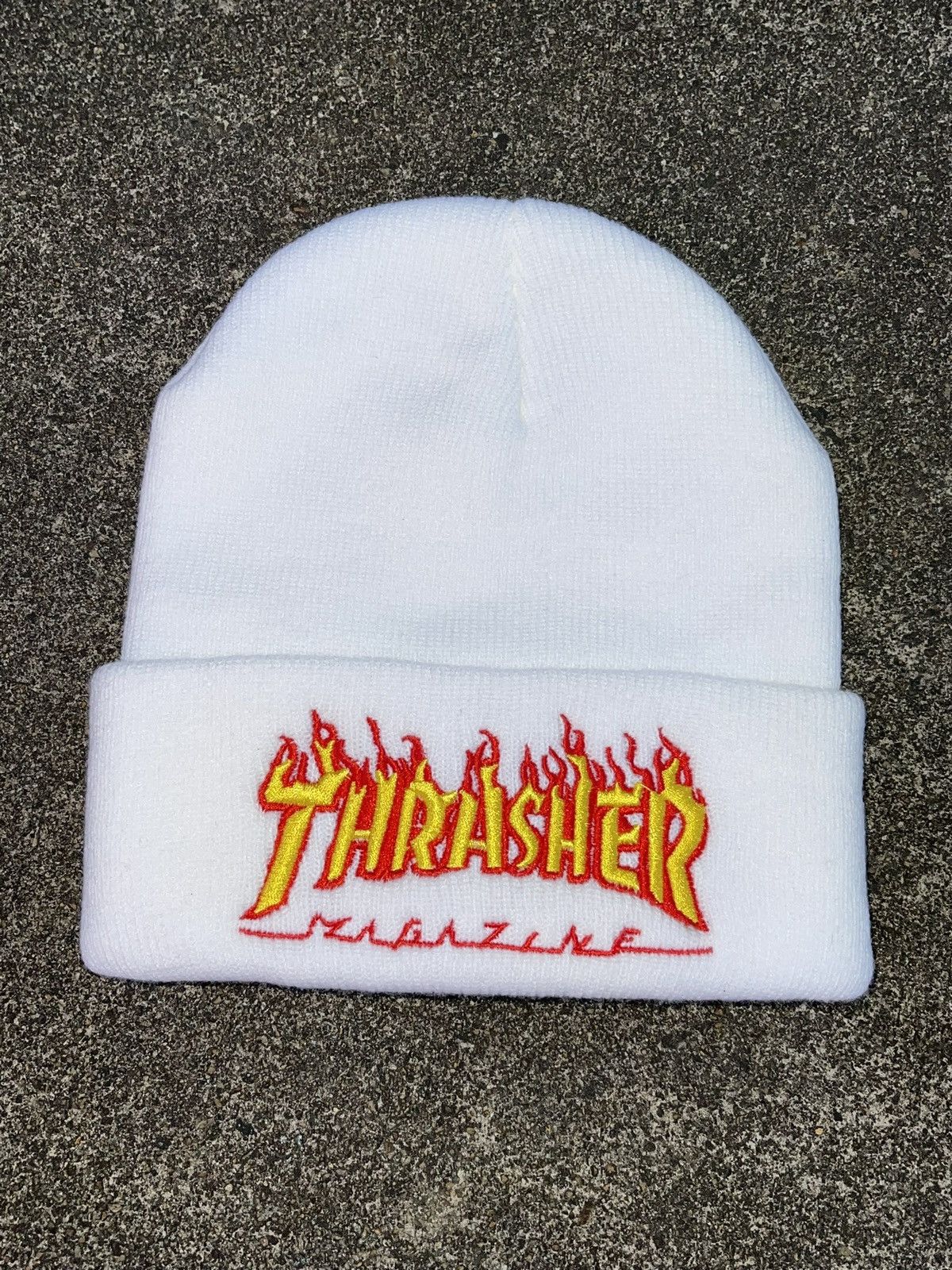 Thrasher Thrasher Fire Logo Beanie Size ONE SIZE - 1 Thumbnail