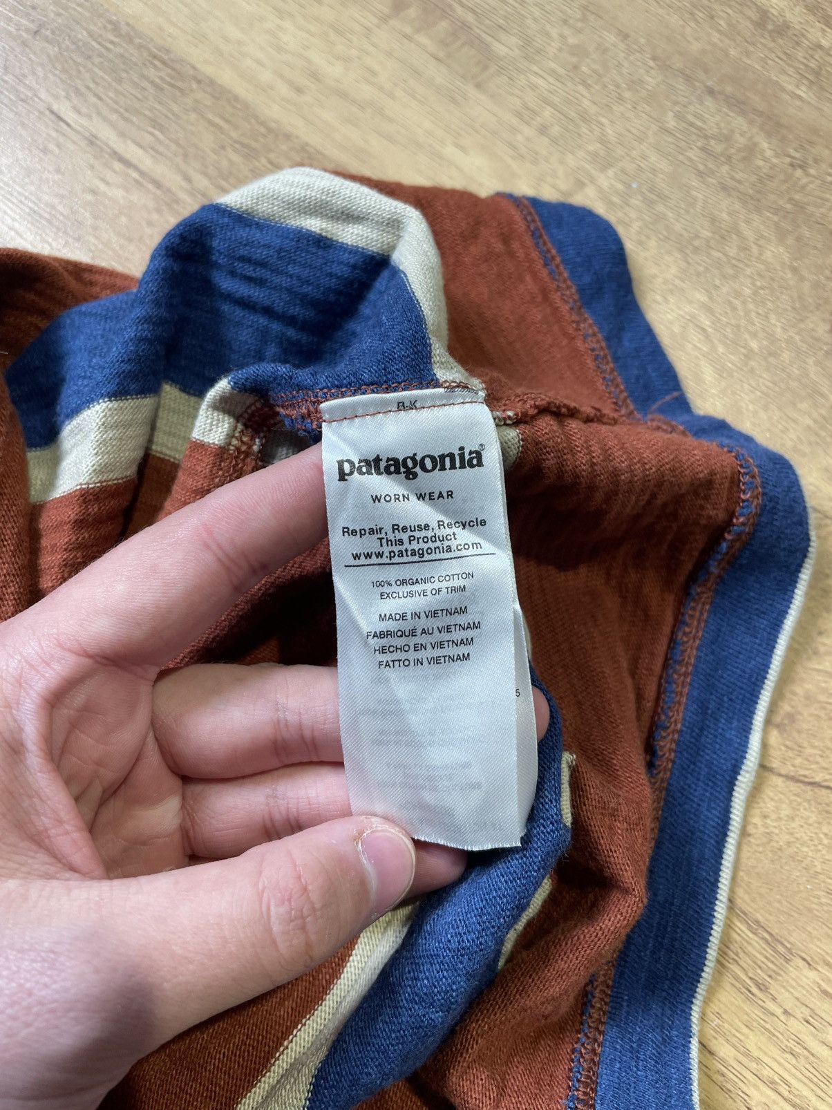 Patagonia Patagonia Striped Long Sleeve Gorpcore style like Supreme Size US XL / EU 56 / 4 - 15 Thumbnail