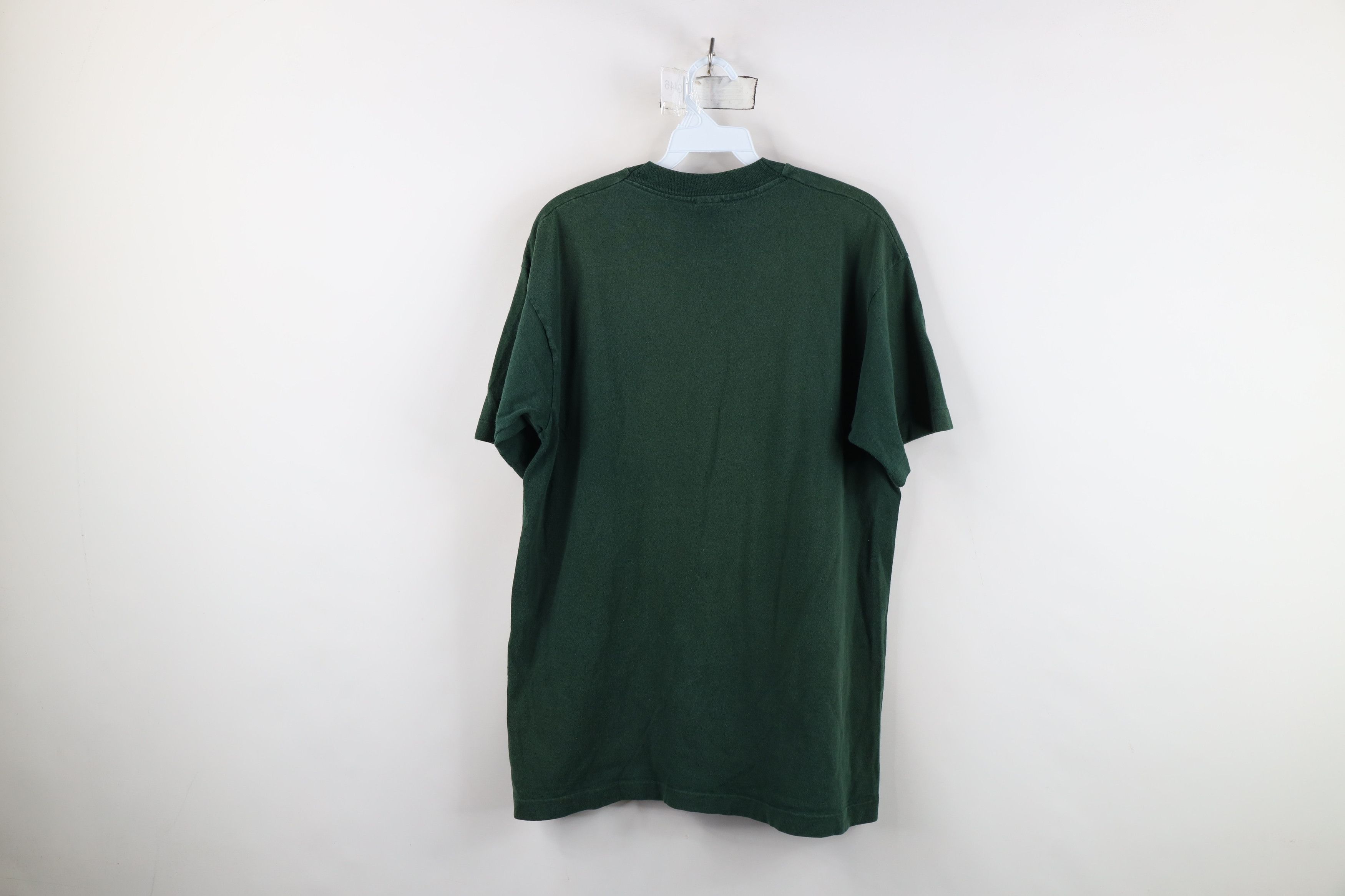 Fruit Of The Loom Vintage 90s Fellowship Camp Mowana T-Shirt Green USA Size US L / EU 52-54 / 3 - 12 Thumbnail
