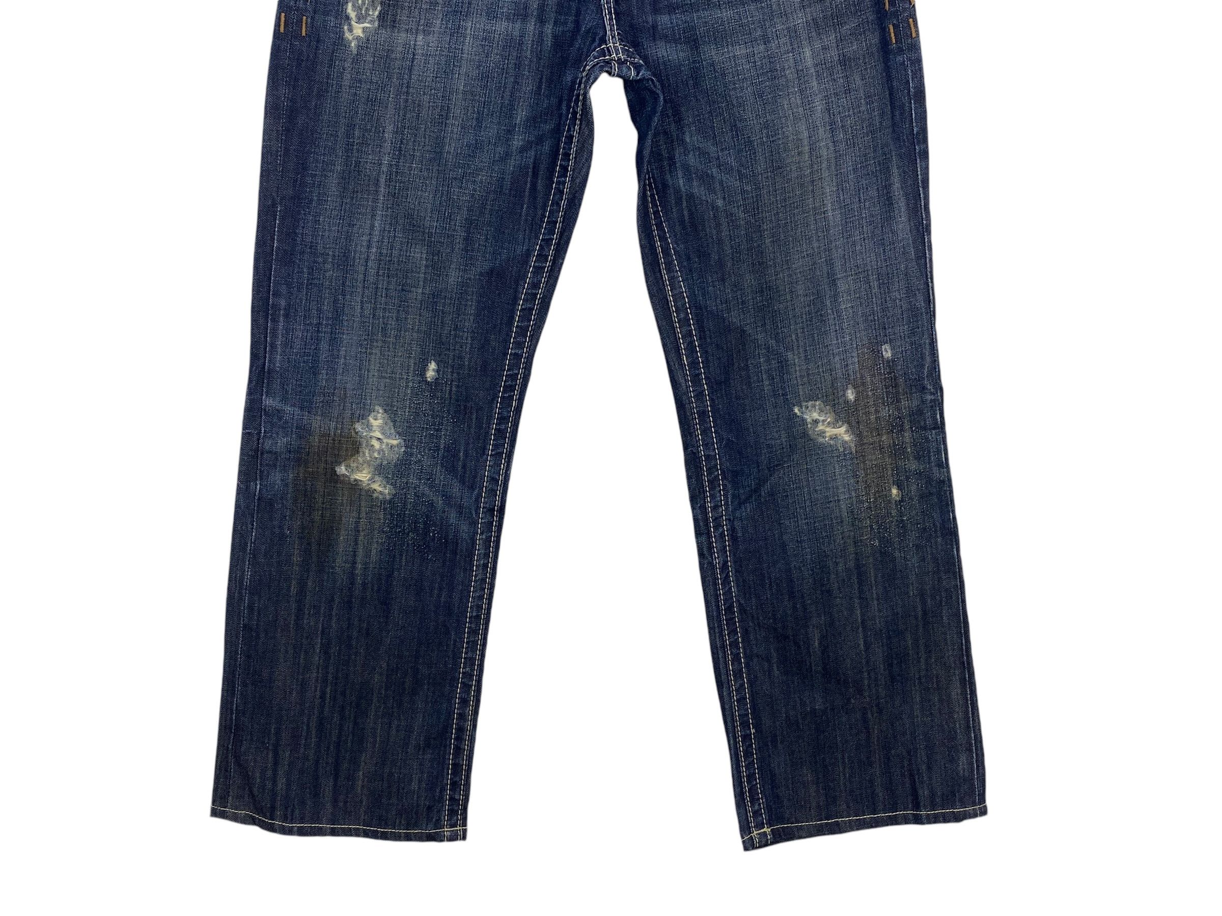 Japanese Brand Mek Denim Selvedge Jeans Size US 32 / EU 48 - 5 Thumbnail