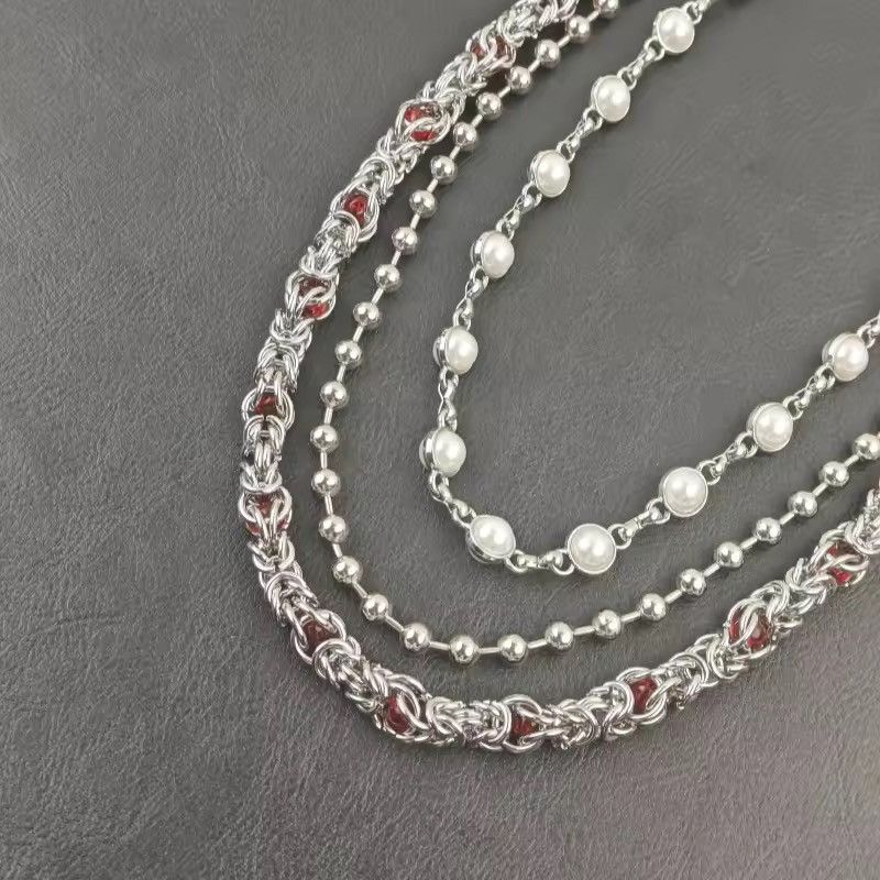 Vintage Multilayer Bead Wallet Chain Size ONE SIZE - 2 Thumbnail