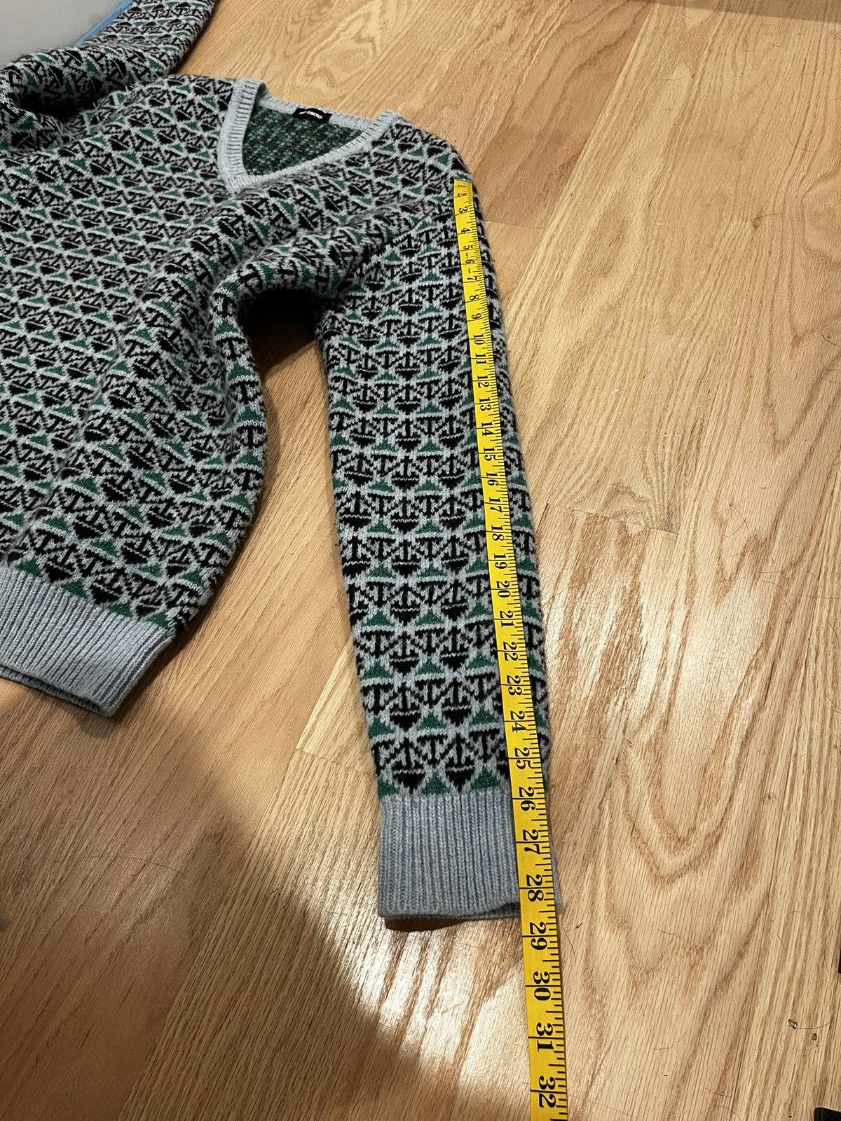 Raf Simons Jacquard Sweater Size US L / EU 52-54 / 3 - 4 Thumbnail