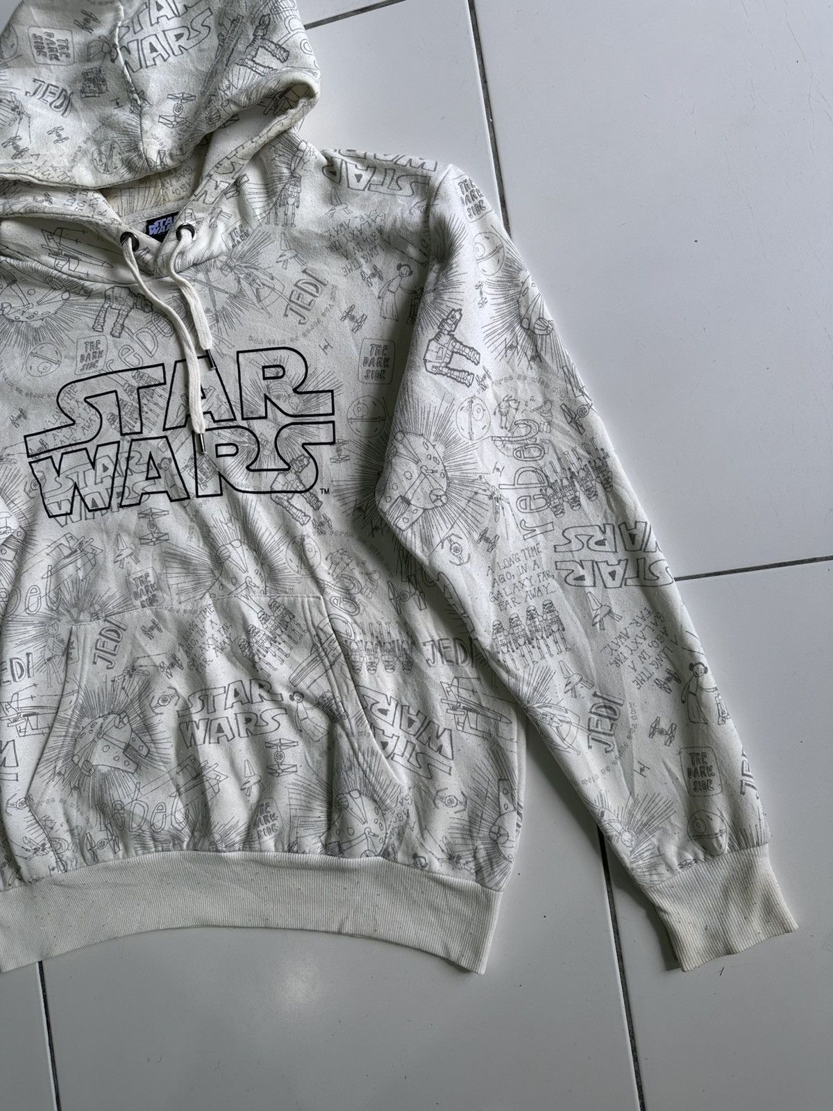 Star Wars Star Wars Full printed Jedi White Hoodie Size US L / EU 52-54 / 3 - 3 Thumbnail