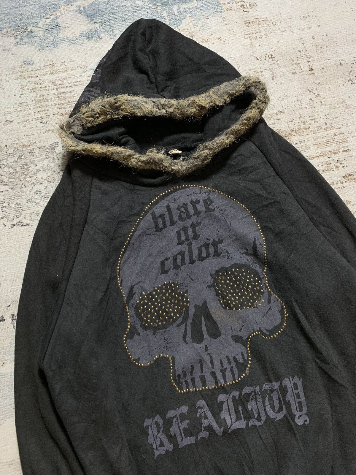 Fur Hoodie Skull Poem Ifsixwasnine Lgb Style