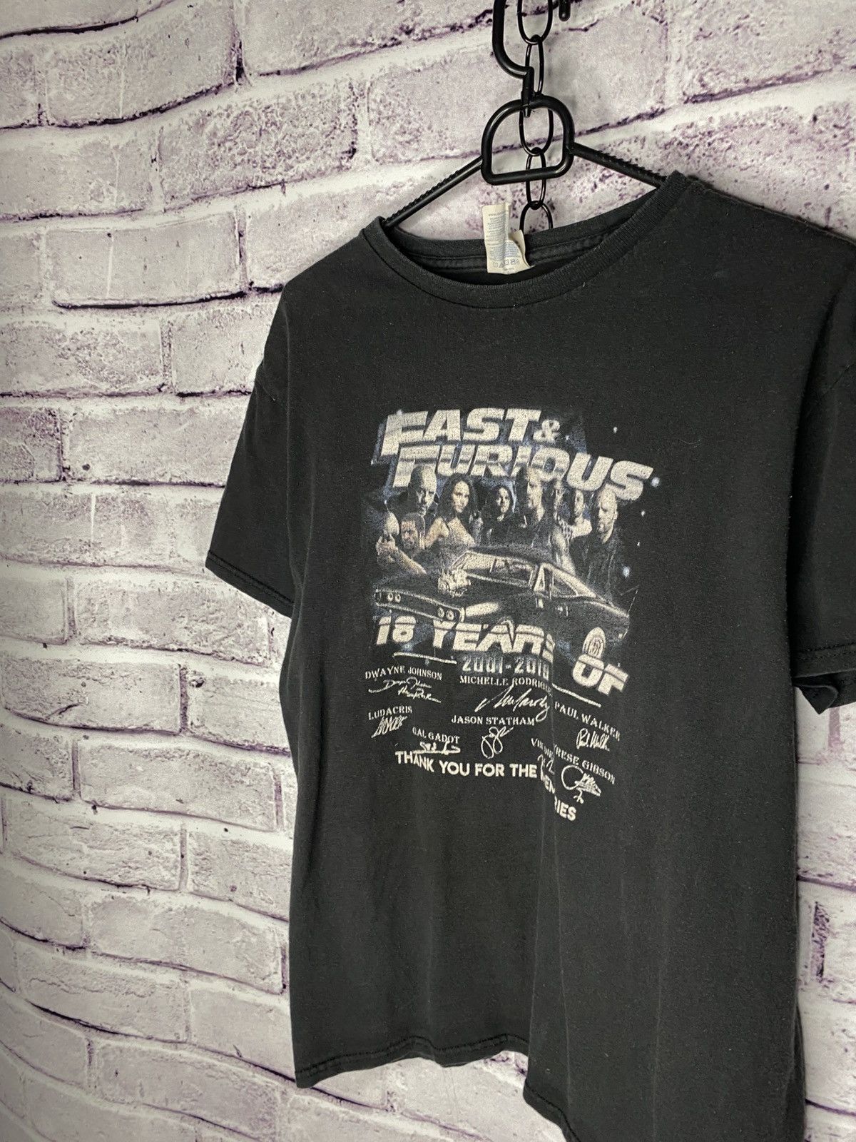 Formula 1 Men's Vintage T-Shirt Fast & Furious Movie Promotion Tee Size US M / EU 48-50 / 2 - 3 Thumbnail