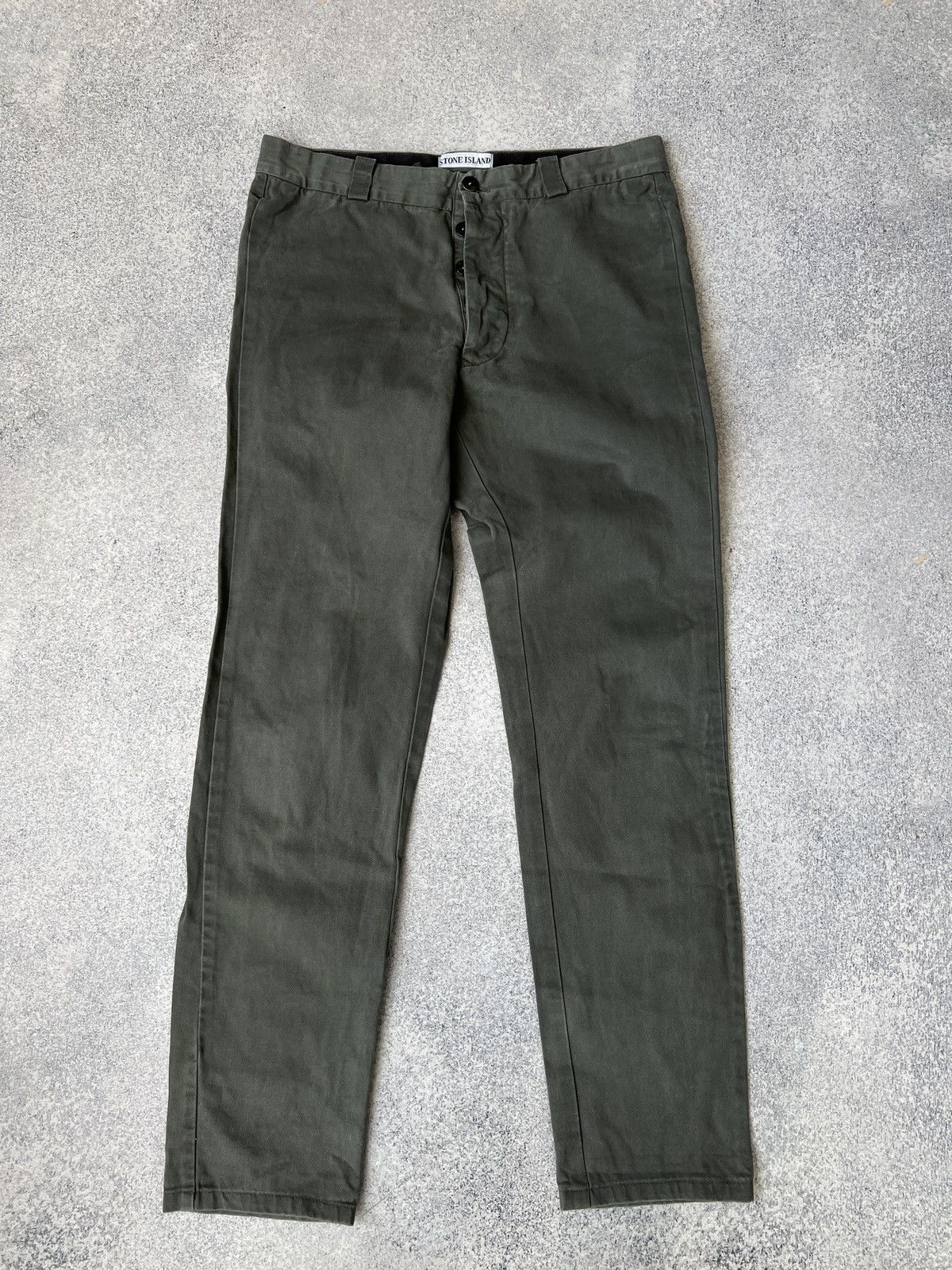 Stone Island × Vintage Vintage Stone Island Chino pants 50 size (It) Size US 33 - 1 Thumbnail