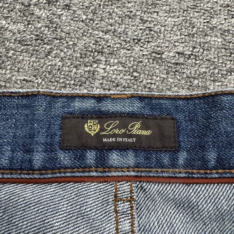 Loro Piana Loro Piana Washed and worn denim pants Size US 40 / EU 56 - 2 Thumbnail