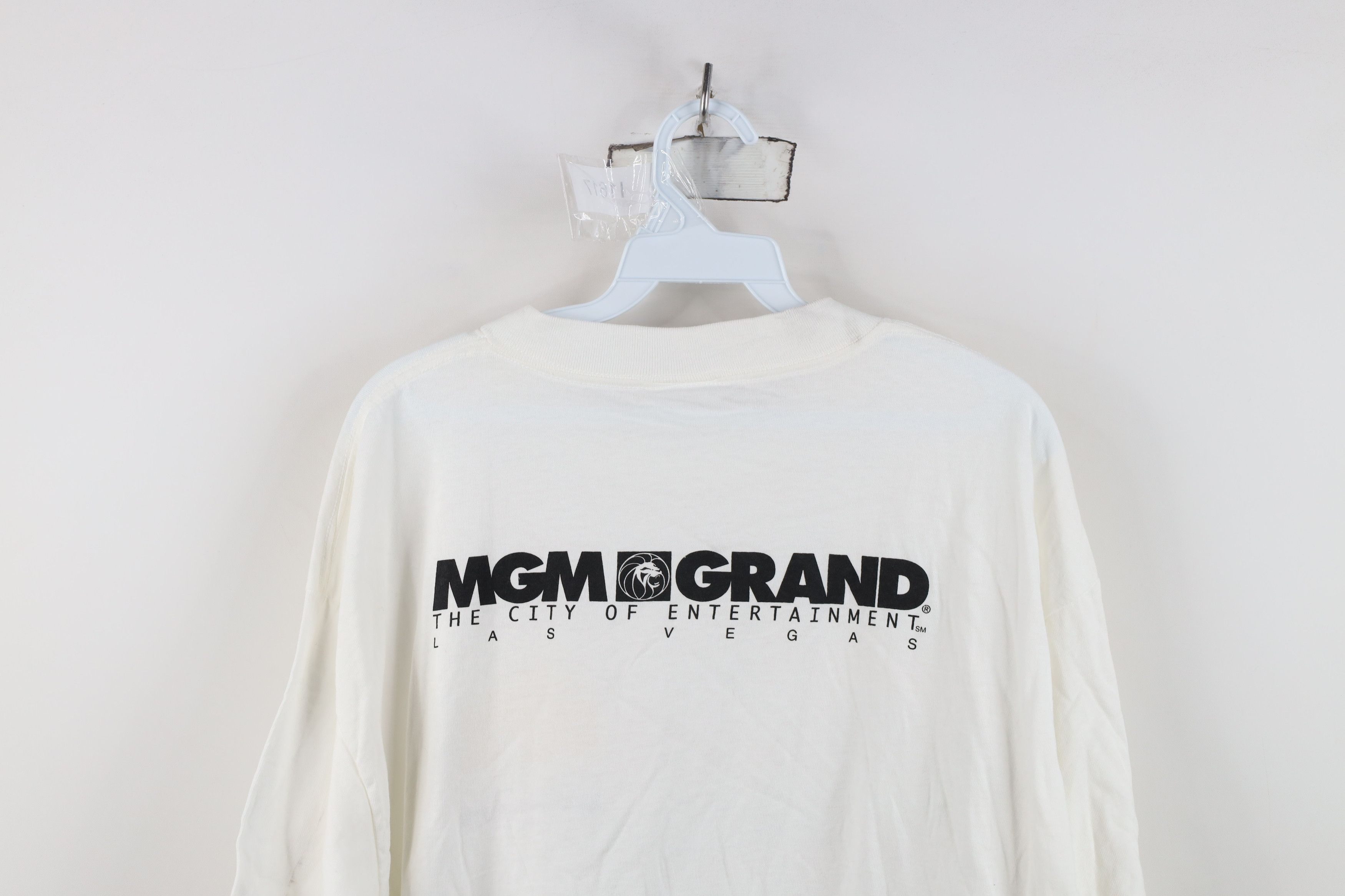 Vintage Vintage 90s EFX MGM Grand Las Vegas Show T-Shirt White Size US XL / EU 56 / 4 - 12 Thumbnail