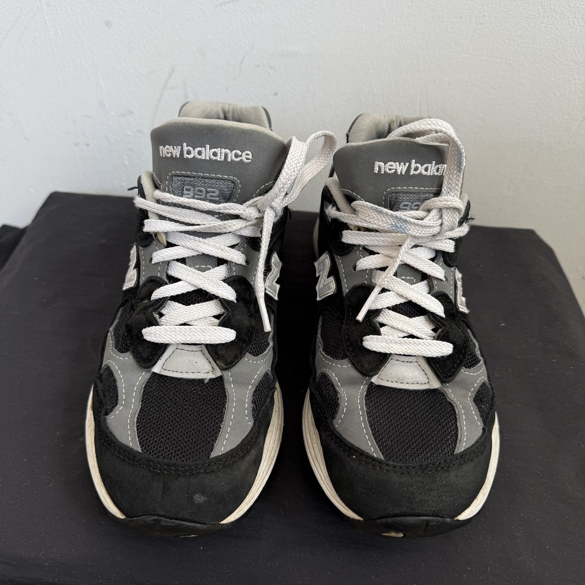 New Balance New Balance 992 USA Black/Gray Size US 7 / IT 37 - 6 Thumbnail