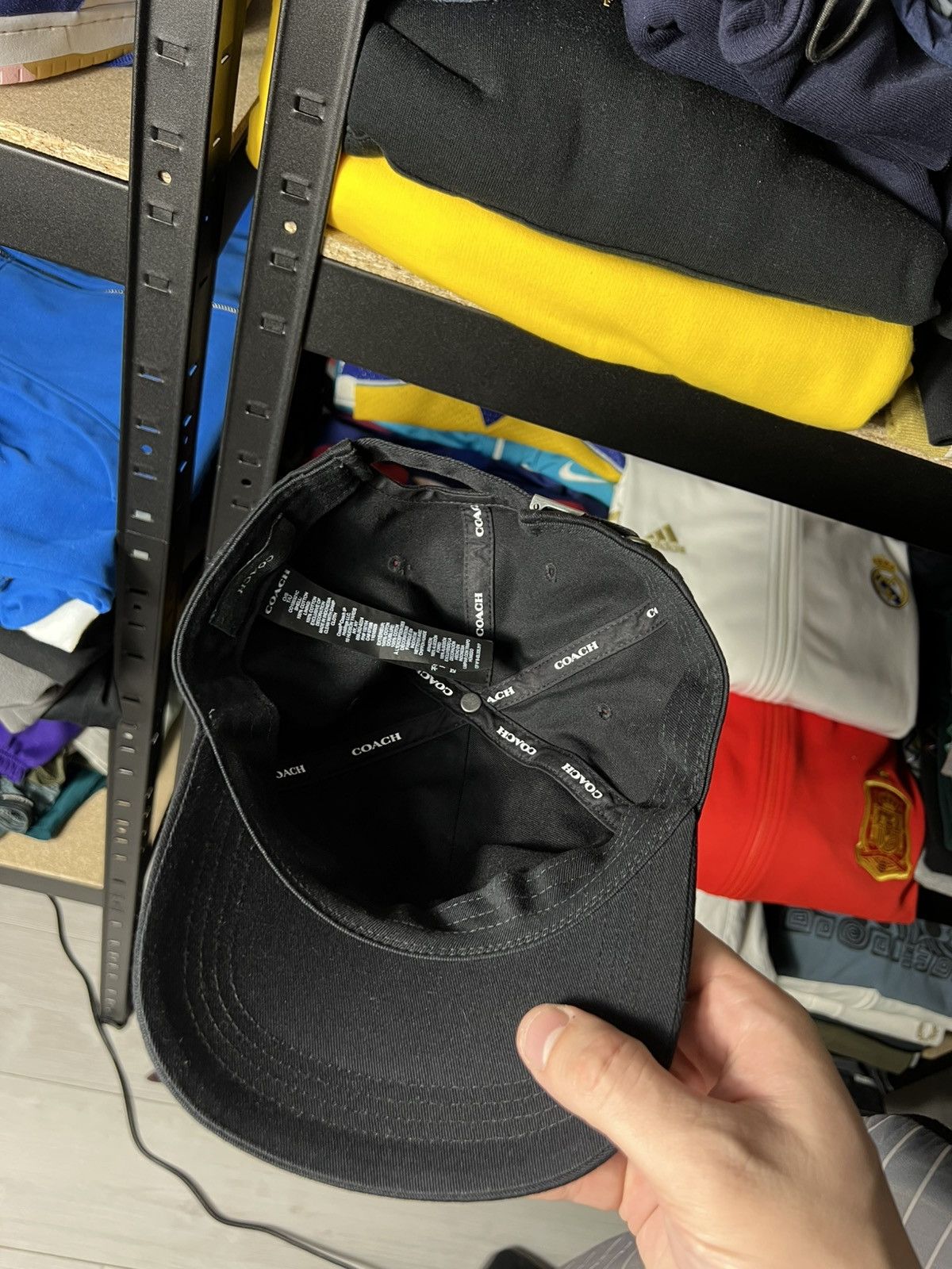Coach 🔥 Coach Black Logo Cap — Embroidered (One Size) Size ONE SIZE - 5 Thumbnail