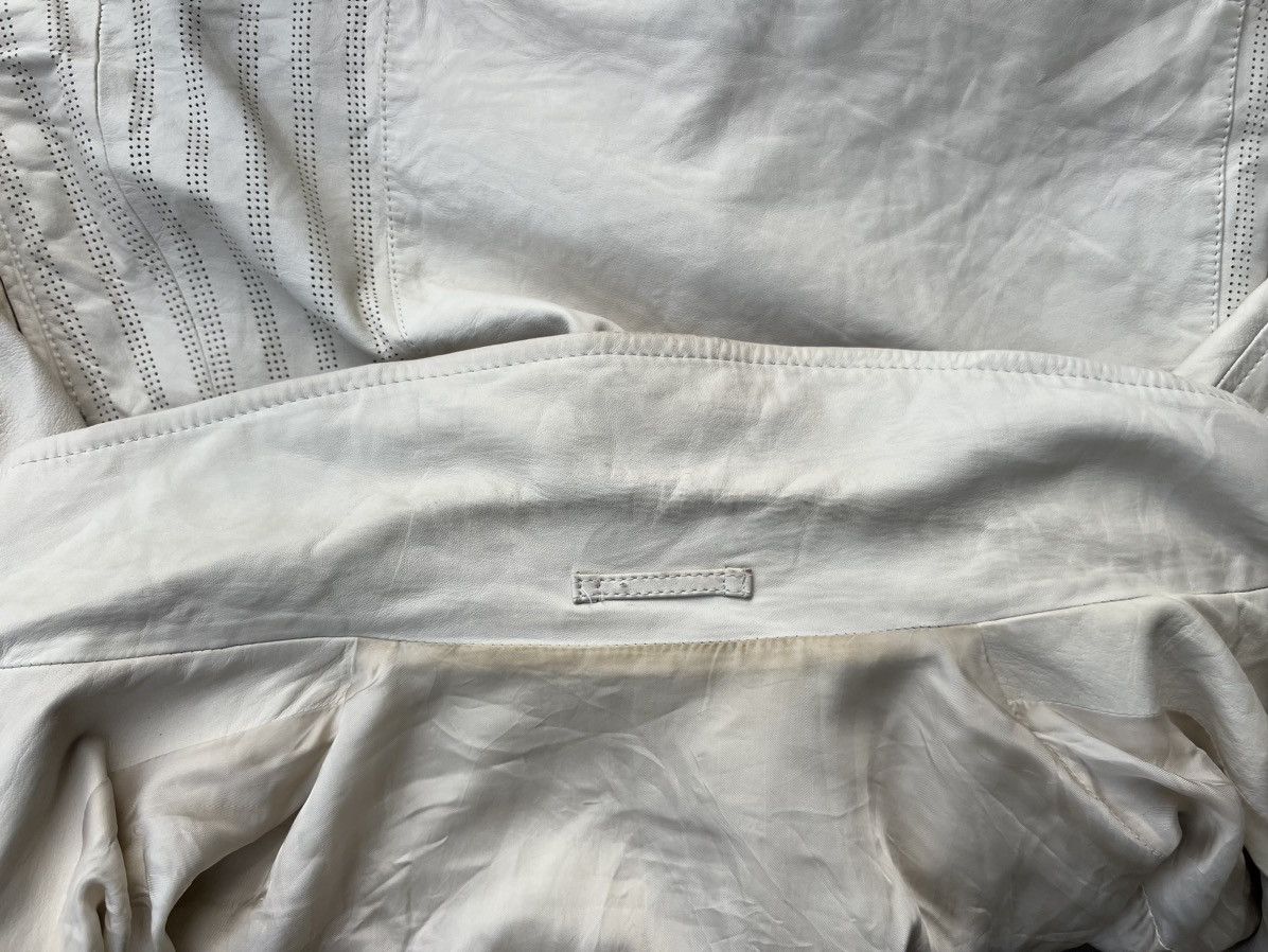 ABAHOUSE Abahouse Japan Patina White Sheep Napa Leather Jacket Size US S / EU 44-46 / 1 - 20 Thumbnail