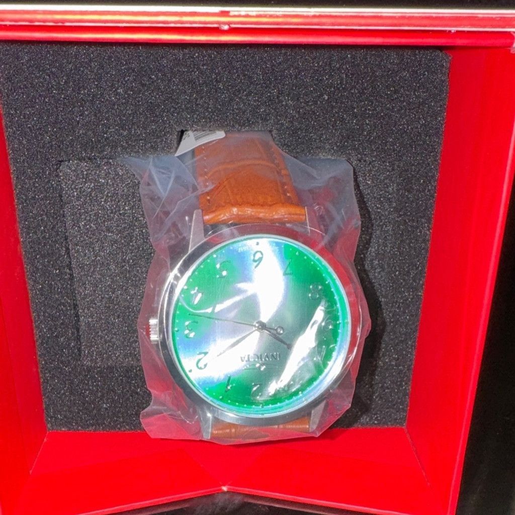 Invicta Invicta Celestial Quartz 43mm DialChestnut Leather MRSP $170 Size ONE SIZE - 6 Thumbnail