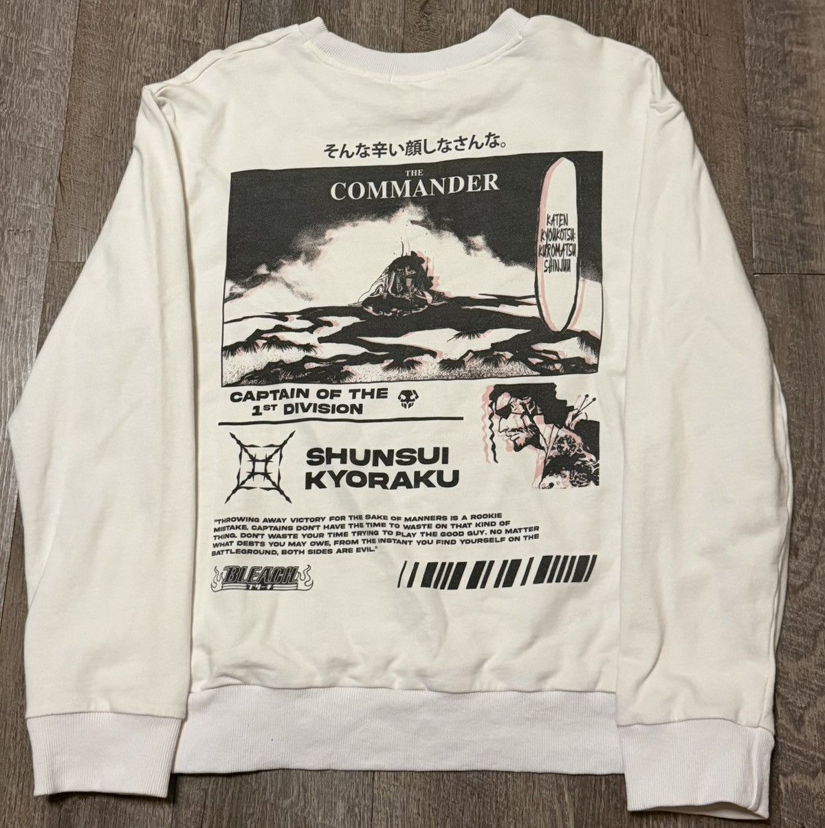 Bleach Vintage Bleach Thousand Year Blood War crewneck Sweater Size US M / EU 48-50 / 2 - 3 Thumbnail