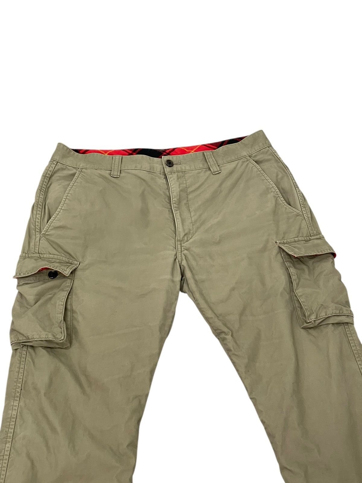 Comme des Garcons AD 2010 Cargo Pant Comme Des Garcons Check Lining Slim 1🟦5 Size US 33 - 7 Thumbnail