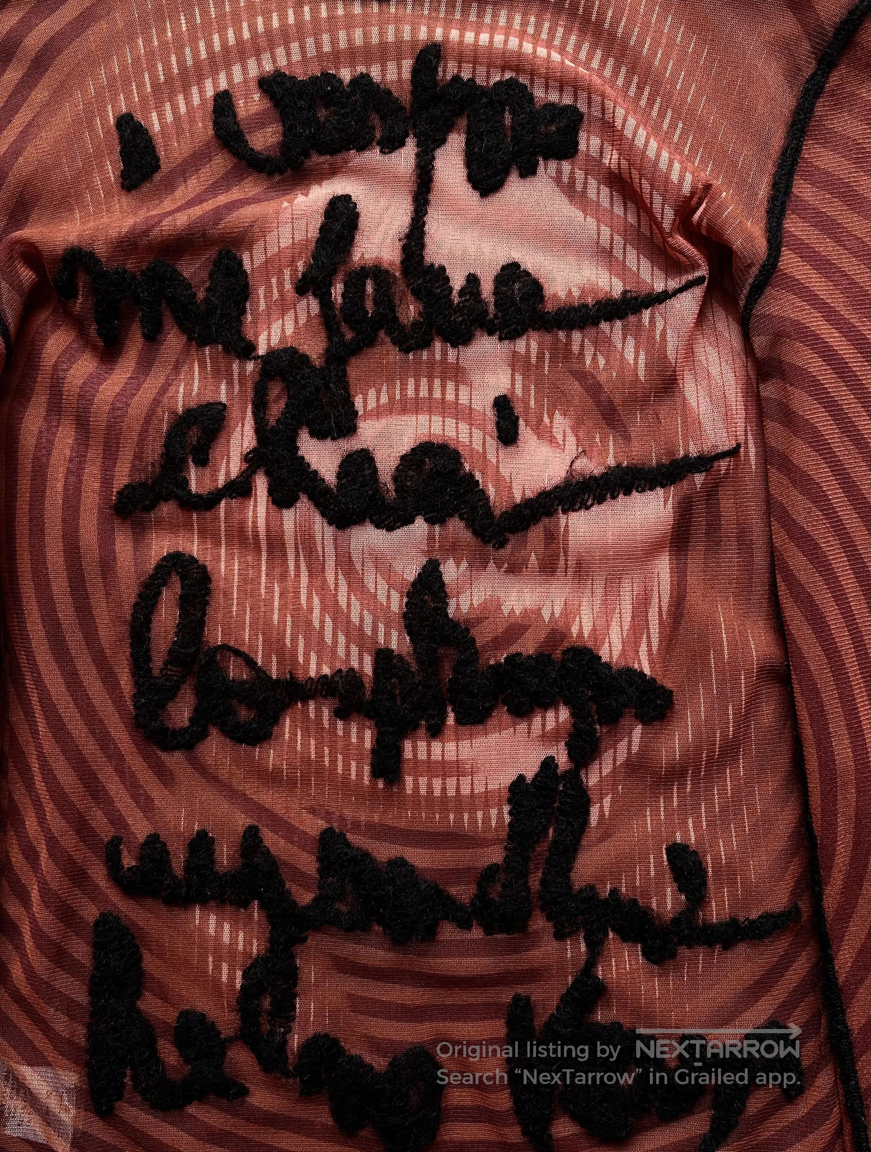 Jean Paul Gaultier Jean Paul Gaultier Sheer Long Sleeve Top. Size US M / EU 48-50 / 2 - 3 Thumbnail