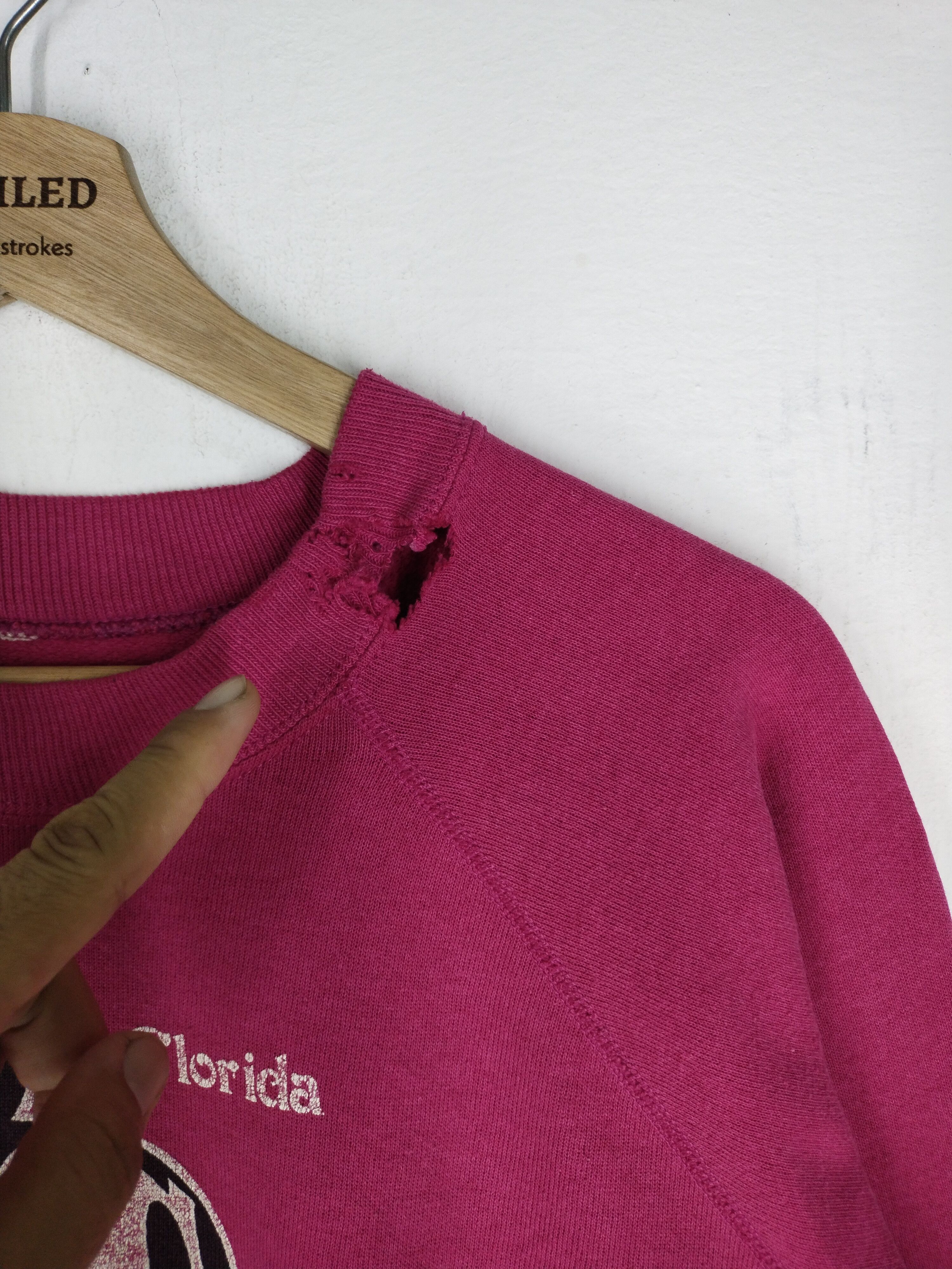 Mickey Mouse Vtg Mickey Mouse Florida Sweatshirt Size US L / EU 52-54 / 3 - 8 Thumbnail