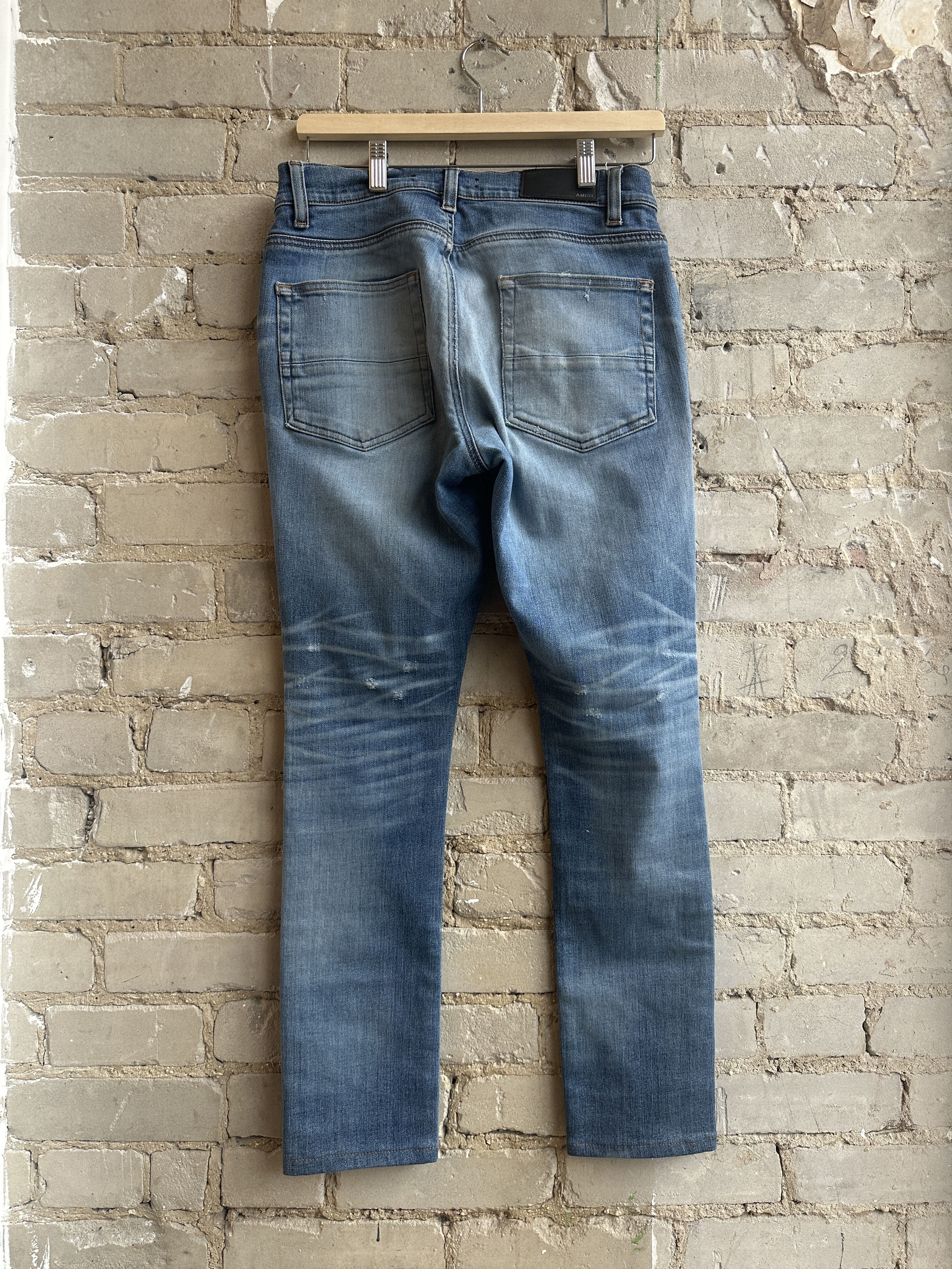 Amiri Amiri Distressed Jeans Size US 32 / EU 48 - 2 Thumbnail