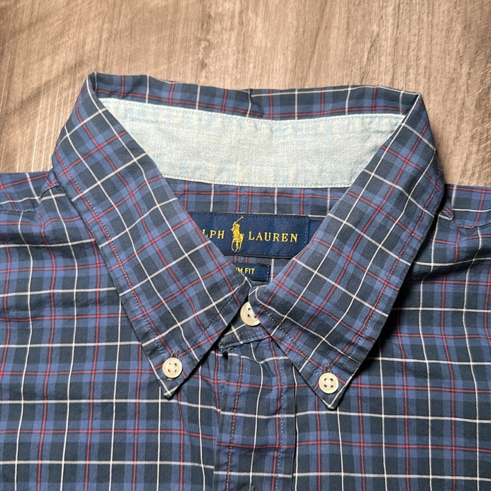Ralph Lauren Ralph Lauren Slim Fit Plaid Long Sleeve Button Down - Large Size US L / EU 52-54 / 3 - 6 Thumbnail