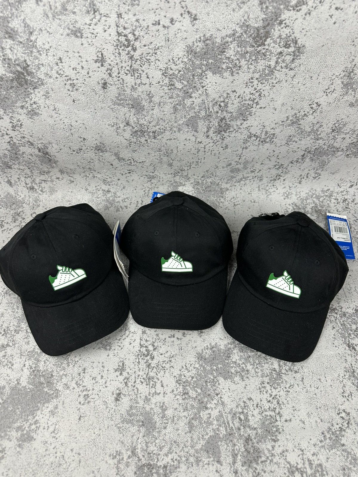 Adidas adidas Originals Stan Smith Black Dad Cap Primegreen Size ONE SIZE - 1 Thumbnail