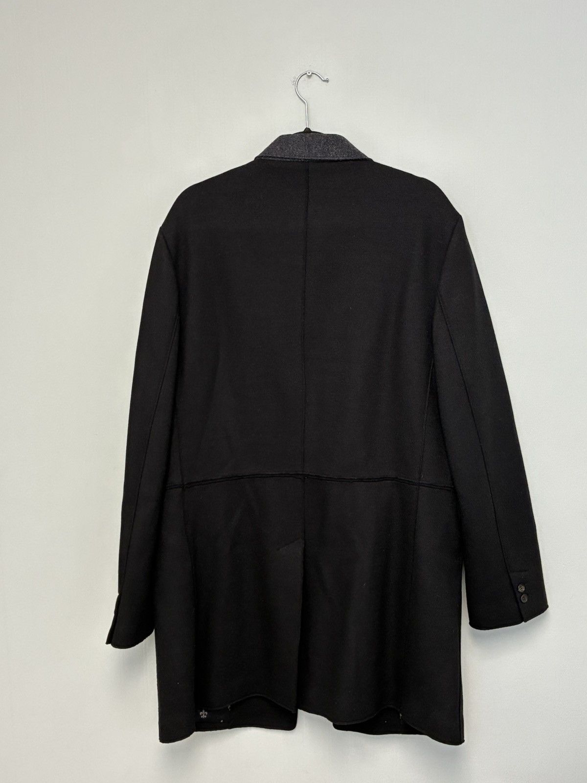 John Varvatos Runway Raw Edge Coat Jacket EU 54 US 44 Size US L / EU 52-54 / 3 - 9 Thumbnail