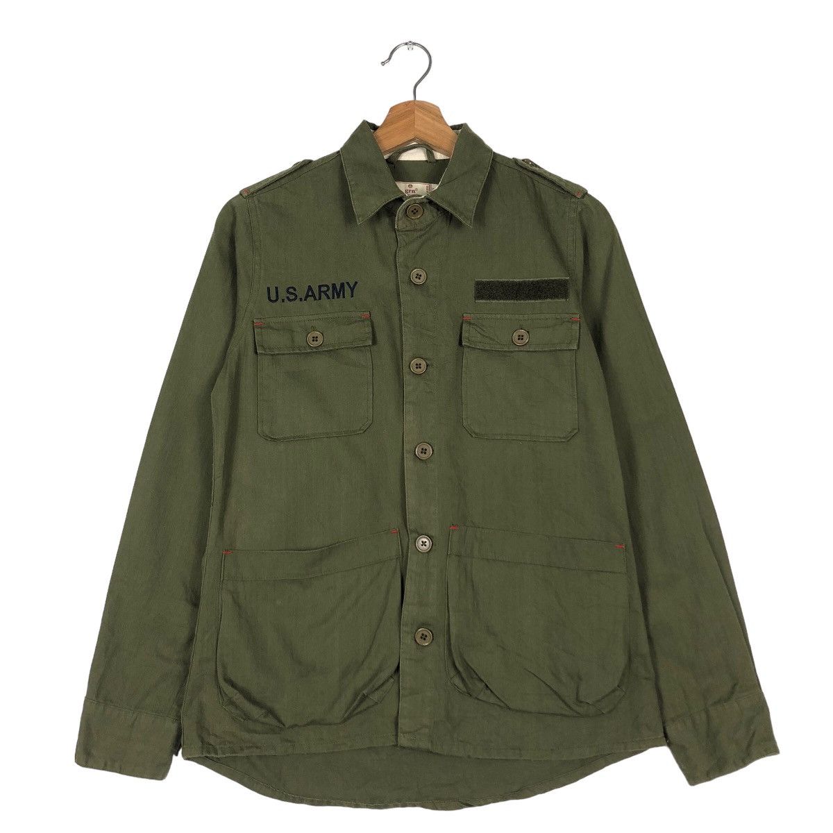 Japanese Brand 🔥Military Jacket Grn Japan For Women Inspire Kapital Size US M / EU 48-50 / 2 - 1 Thumbnail