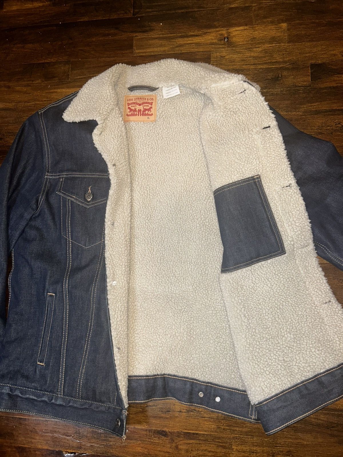 Levi's XL Levis Trucker Denim Jacket Size US XL / EU 56 / 4 - 3 Thumbnail