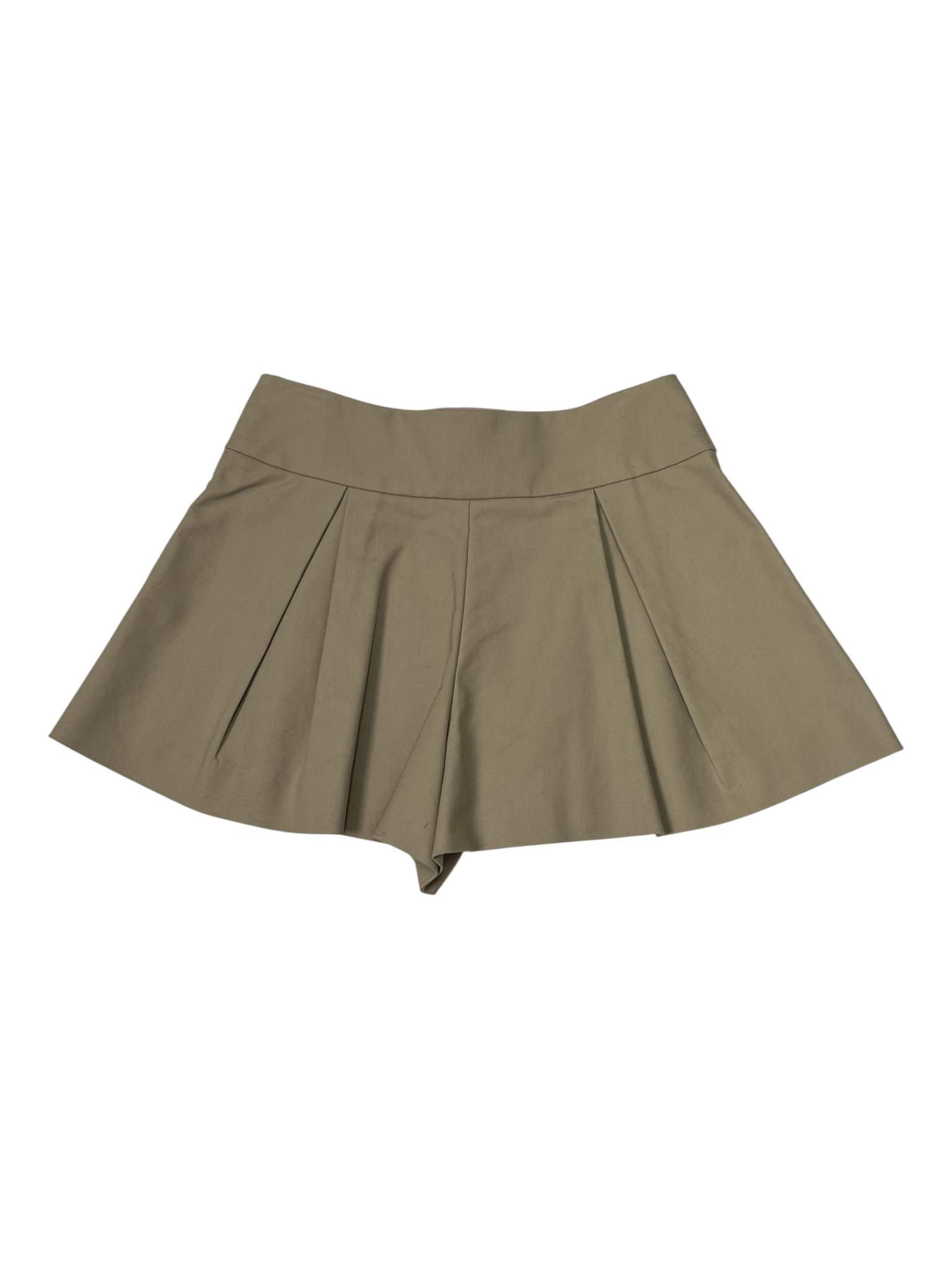RED Valentino Red Valentino Beige Flare Shorts Size 26" / US 2 / IT 38 - 2 Thumbnail