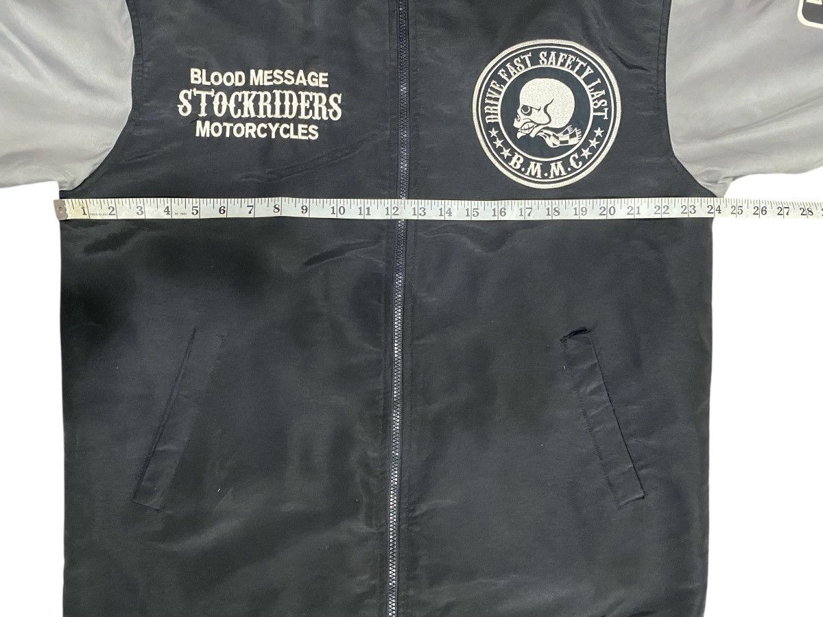 If Only Was True BLOOD MESSAGE Varsity Zipper Jacket Sportwear Size US XL / EU 56 / 4 - 15 Thumbnail