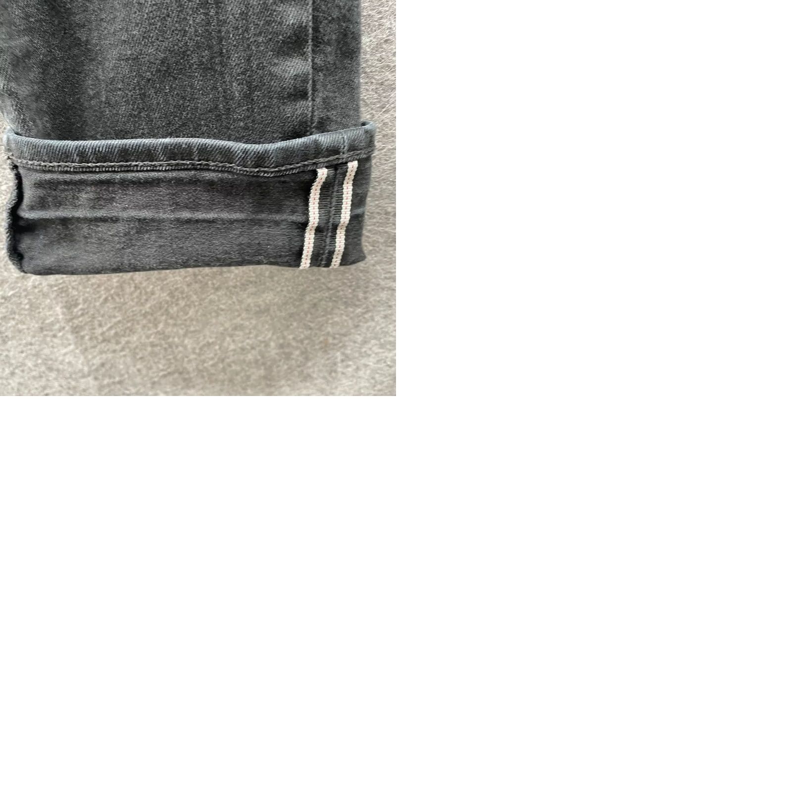 Uniqlo Uniqlo Jeans Slim Stretch Selvedge Mens 32x32 Black Slim Fit Denim 5-Pocket Straight Vintage No Size US 32 / EU 48 - 9 Thumbnail