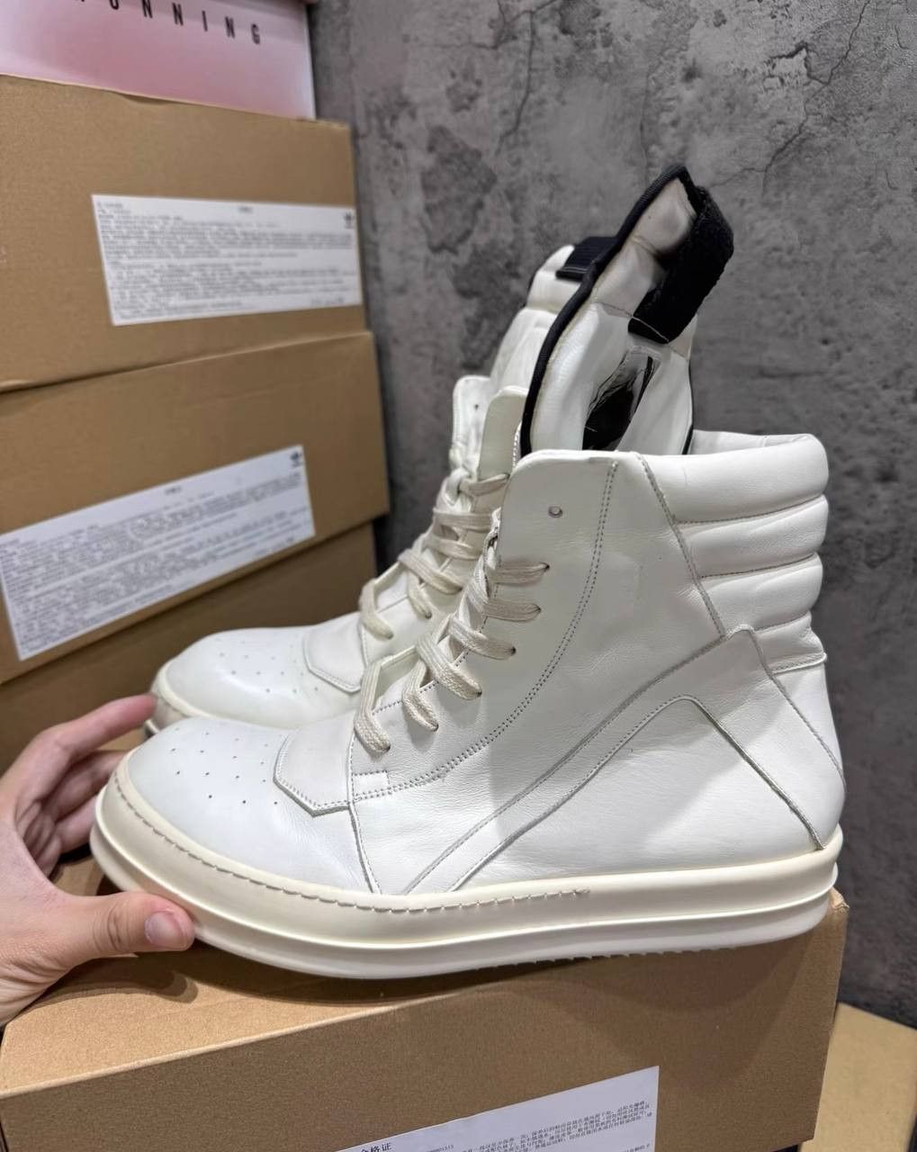 Rick Owens Rickowens Milk White Inverted Triangle Tracksuit Size US 8.5 / EU 41-42 - 3 Thumbnail