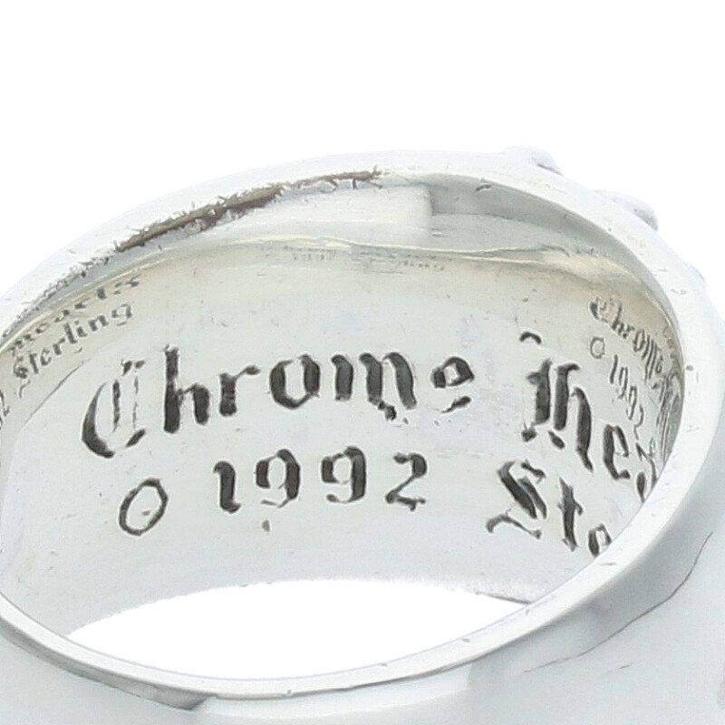 Chrome Hearts Chrome Hearts Floral Cloth Silver Ring Size ONE SIZE - 3 Thumbnail