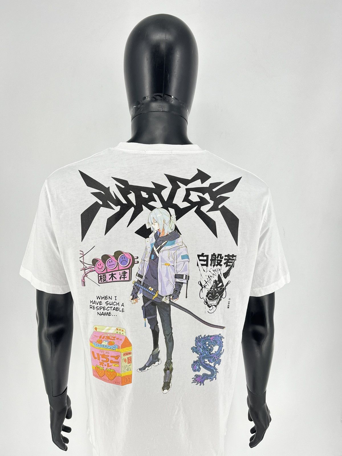 Anime Alcott T-shirt with ''Manga Collection'' print Japanese Bran Size US L / EU 52-54 / 3 - 5 Thumbnail