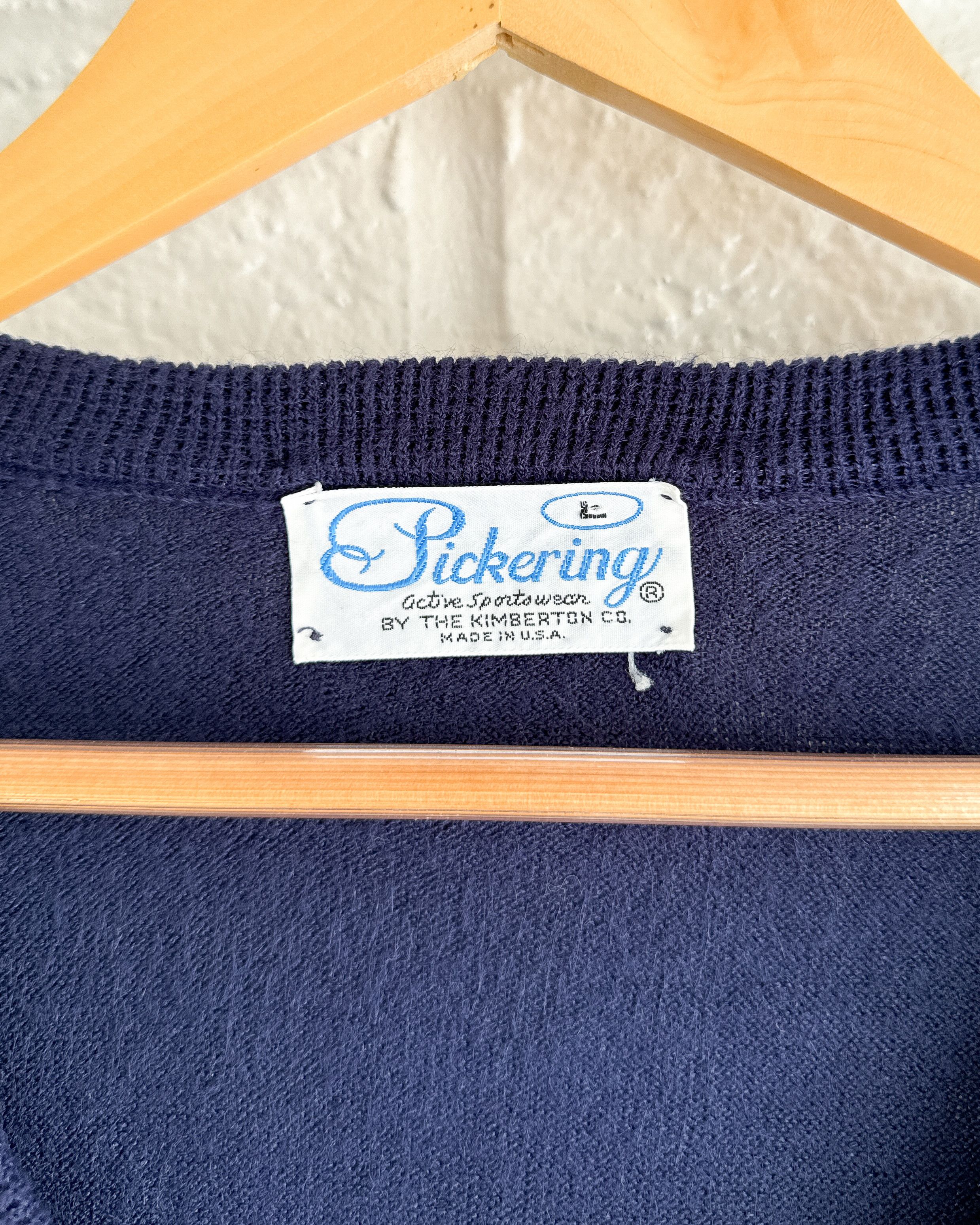 Vintage Vintage 1970s Pickering Sweater V Neck Phoenix Country Club Size US L / EU 52-54 / 3 - 3 Thumbnail