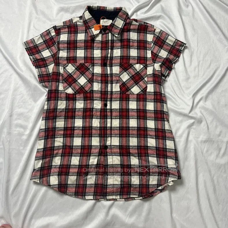 Fear of God FEAR OF GOD 3rd Red Plaid Vest XL. Size US XL / EU 56 / 4 - 1 Thumbnail